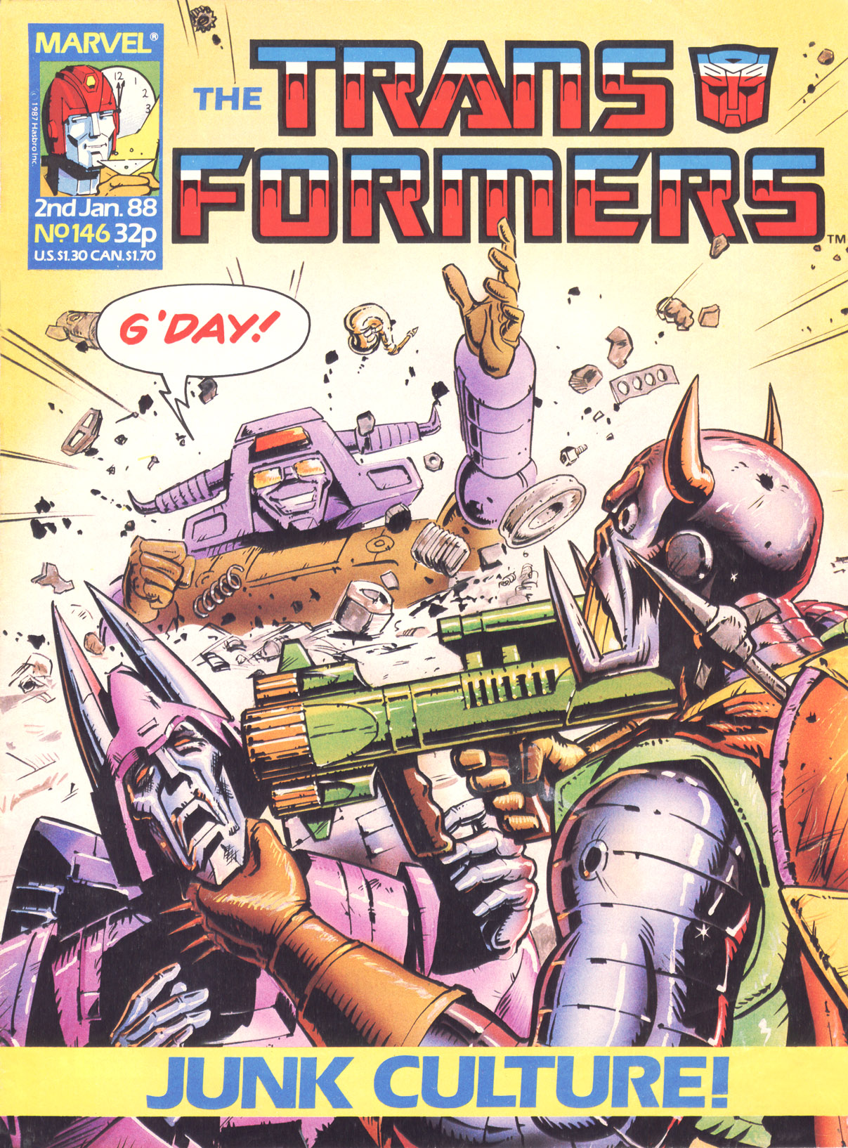 Read online The Transformers (UK) comic -  Issue #146 - 1