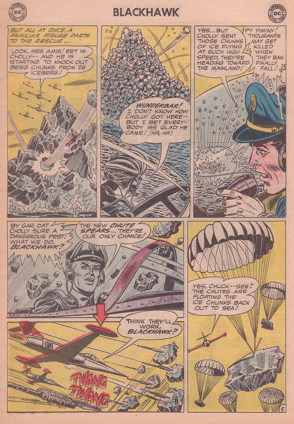 Read online Blackhawk (1957) comic -  Issue #150 - 7