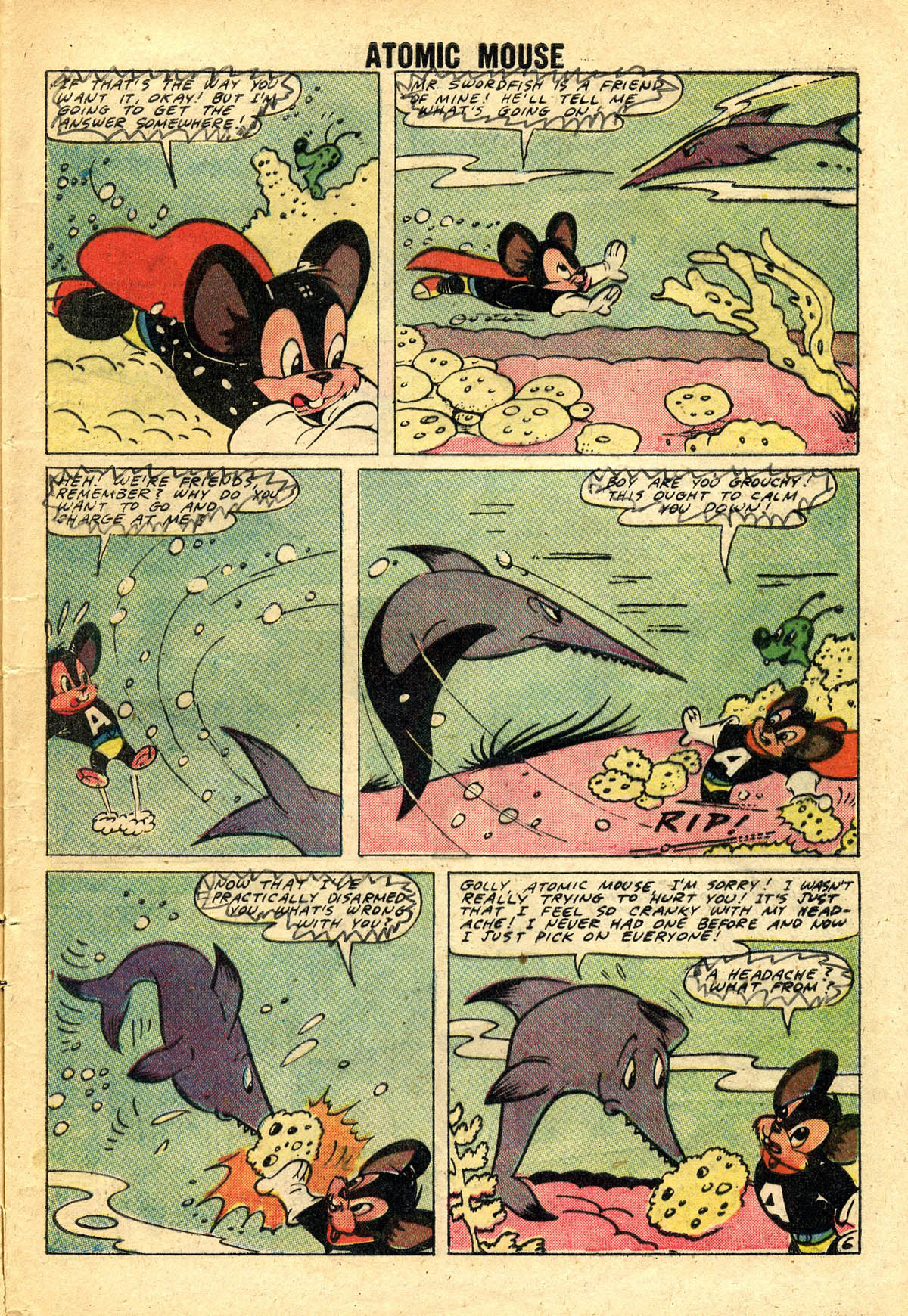 Read online Atomic Mouse comic -  Issue #27 - 9