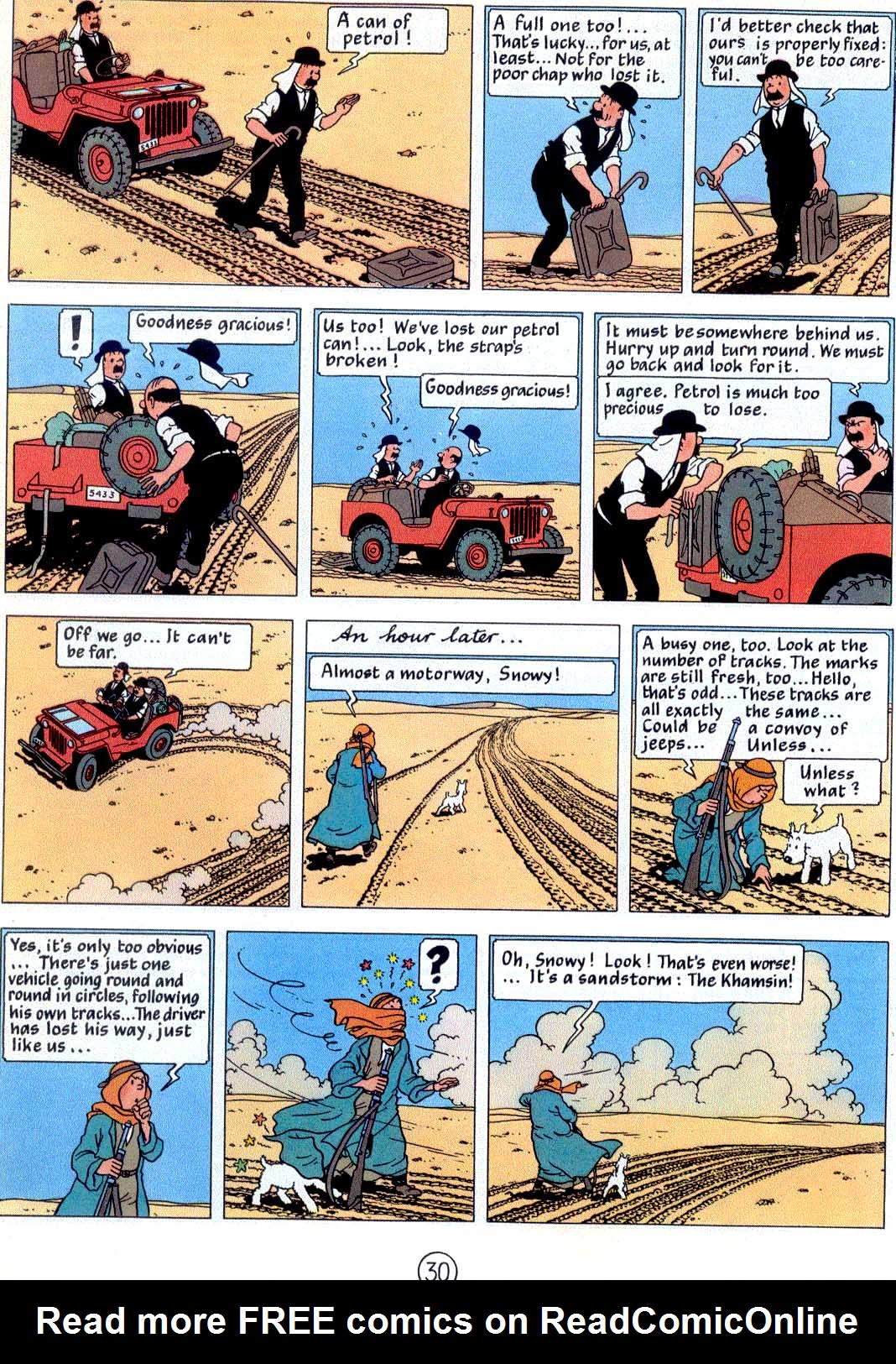 Read online The Adventures of Tintin comic -  Issue #15 - 34