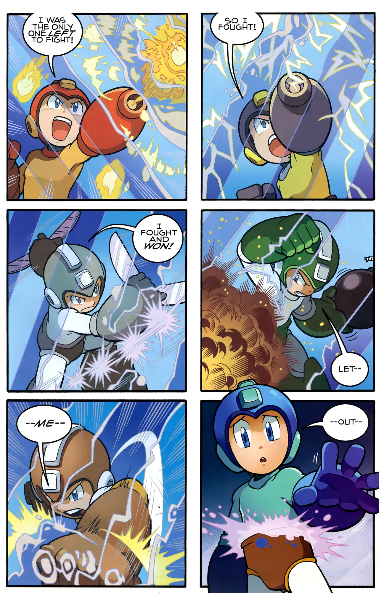 Read online Mega Man comic -  Issue #3 - 14