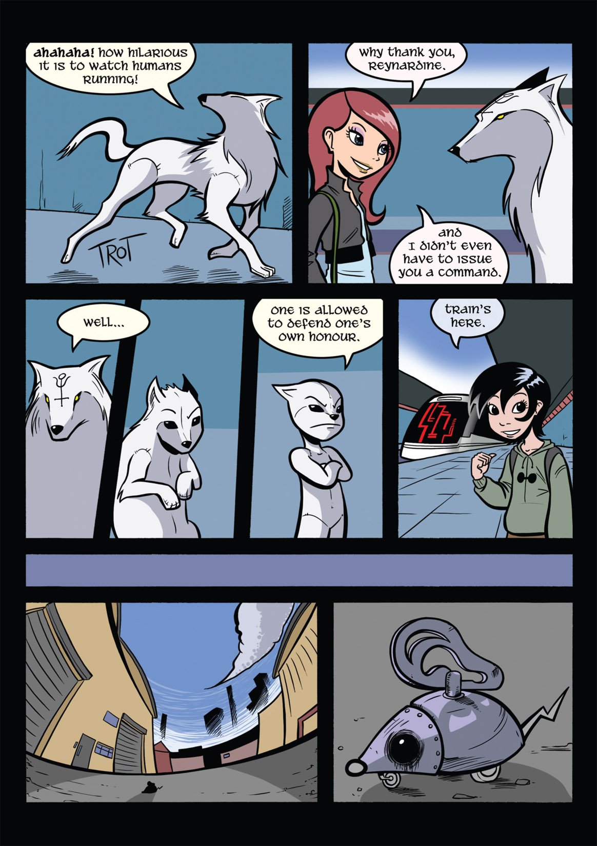 Read online Gunnerkrigg Court comic -  Issue # TPB 2 (Part 2) - 14