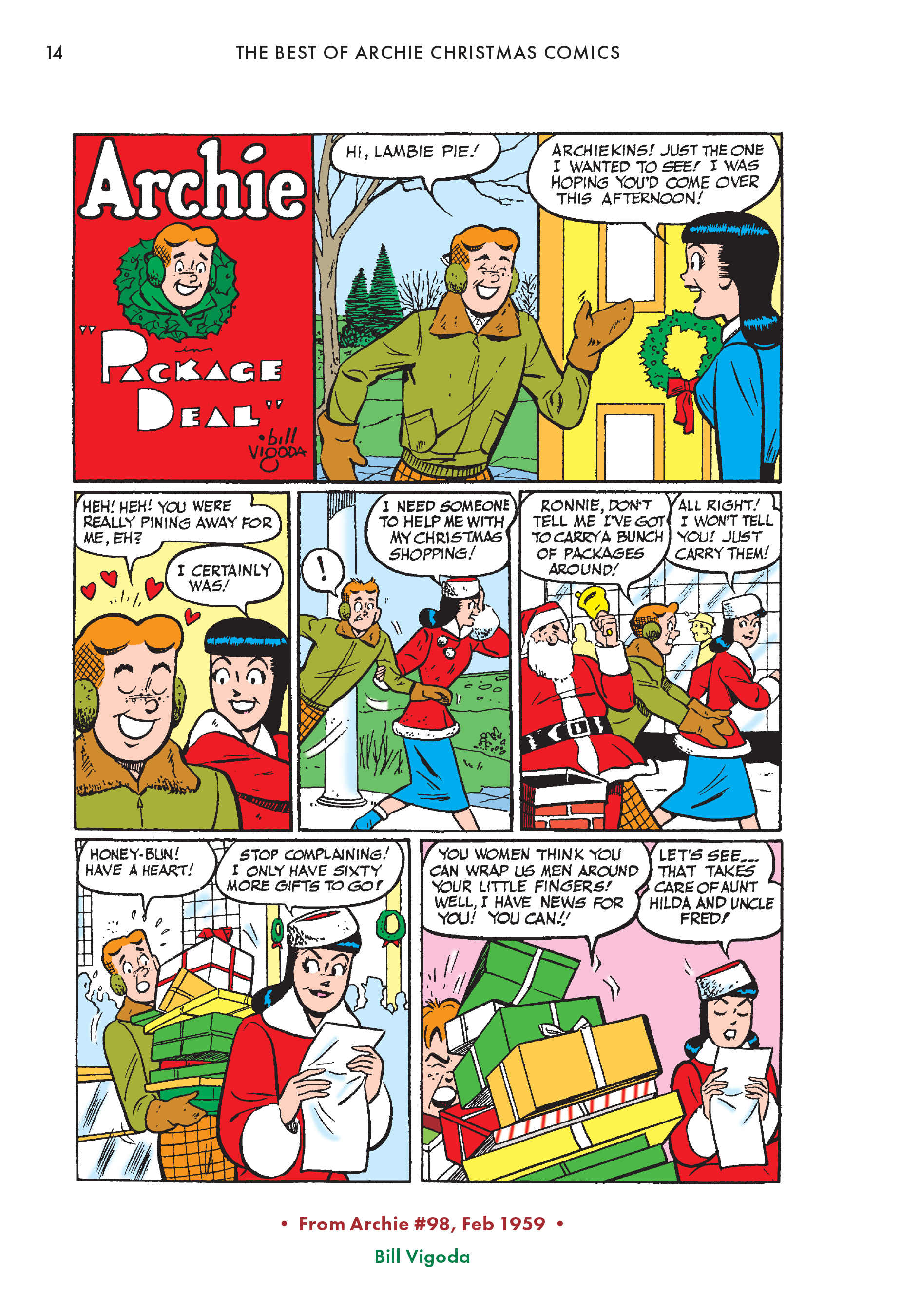 Read online The Best of Archie: Christmas Comics comic -  Issue # TPB (Part 1) - 13