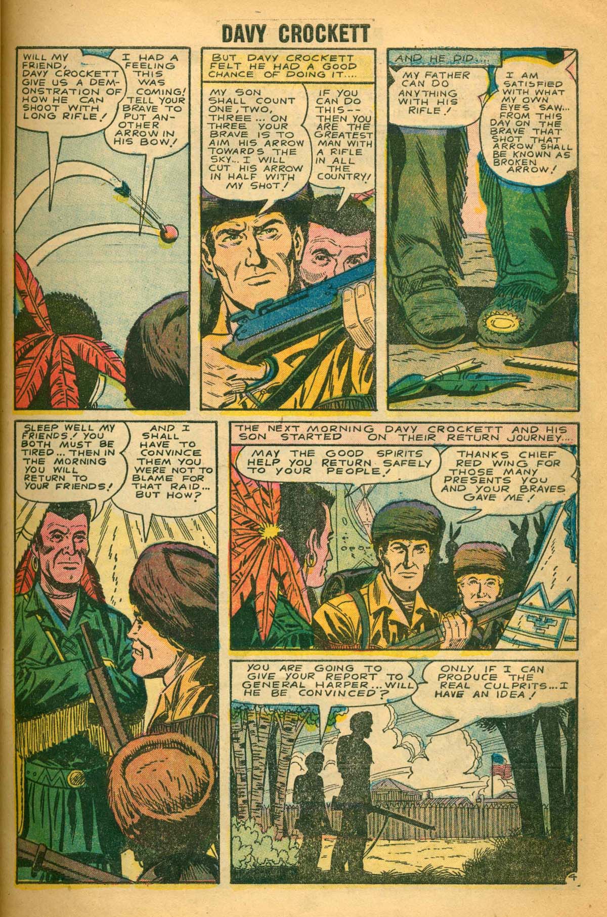 Read online Davy Crockett comic -  Issue #3 - 7