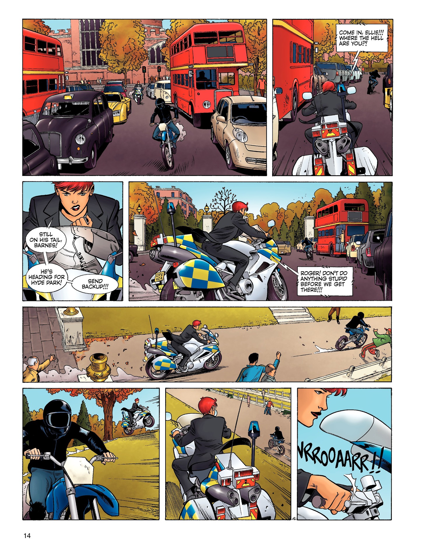 Read online Damocles comic -  Issue #4 - 14