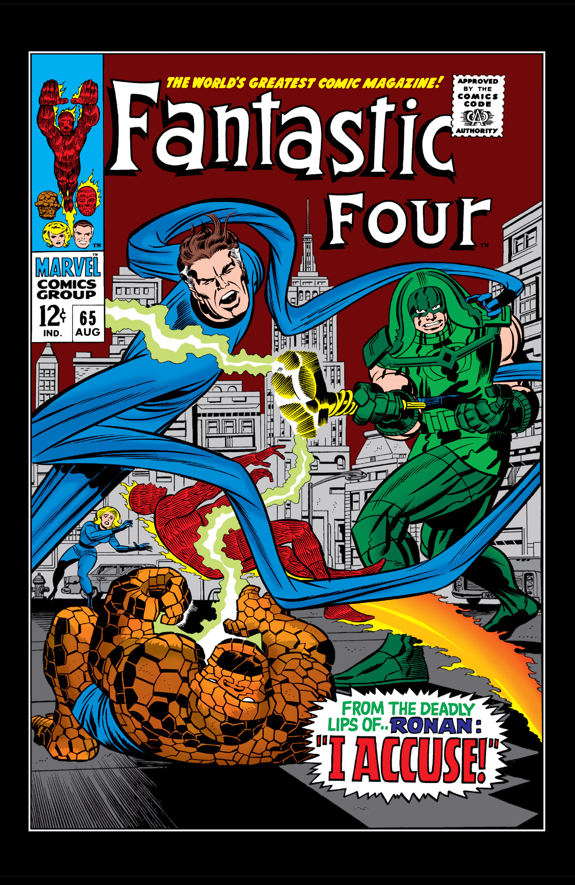 Read online Marvel Masterworks: The Fantastic Four comic -  Issue # TPB 7 (Part 1) - 89