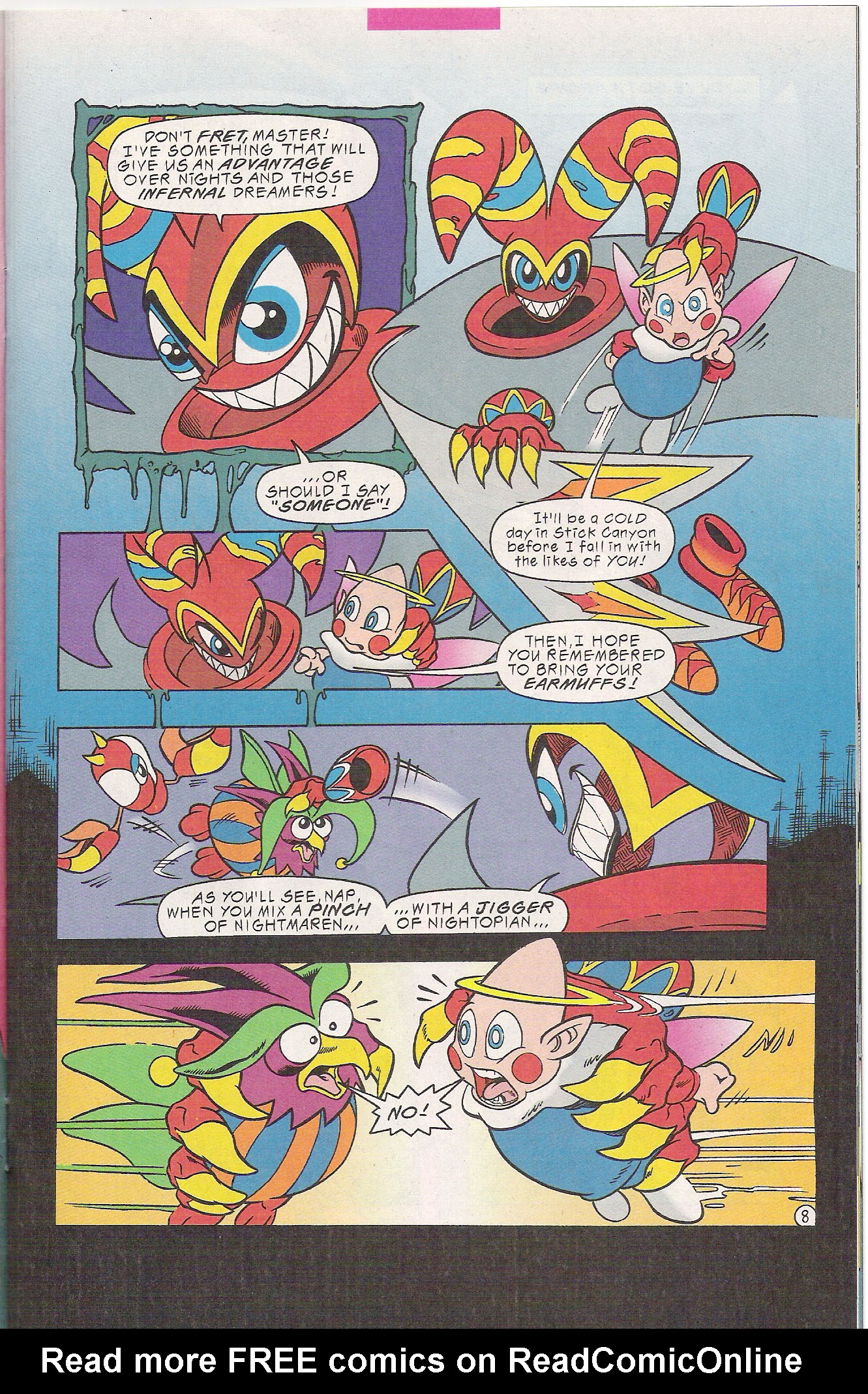 Read online NiGHTS into Dreams... comic -  Issue #2 - 10