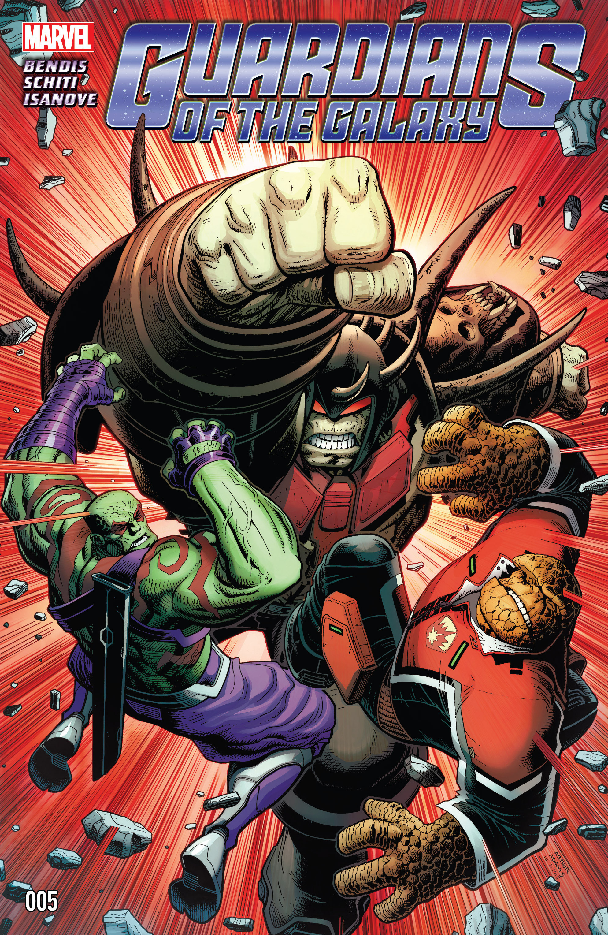 Read online Guardians of the Galaxy (2015) comic -  Issue #5 - 1