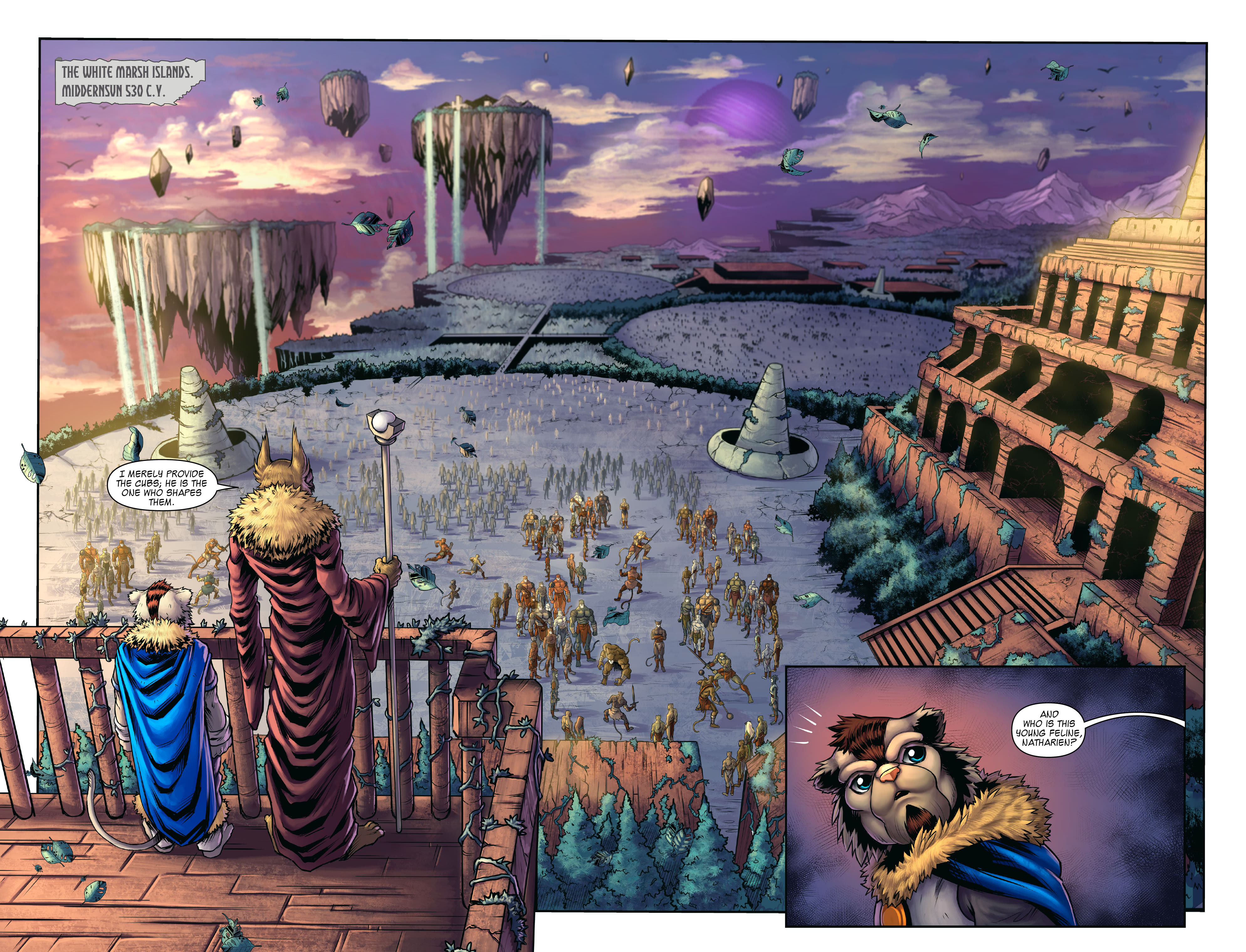 Read online Battlecats: Tales of Valderia comic -  Issue #3 - 5