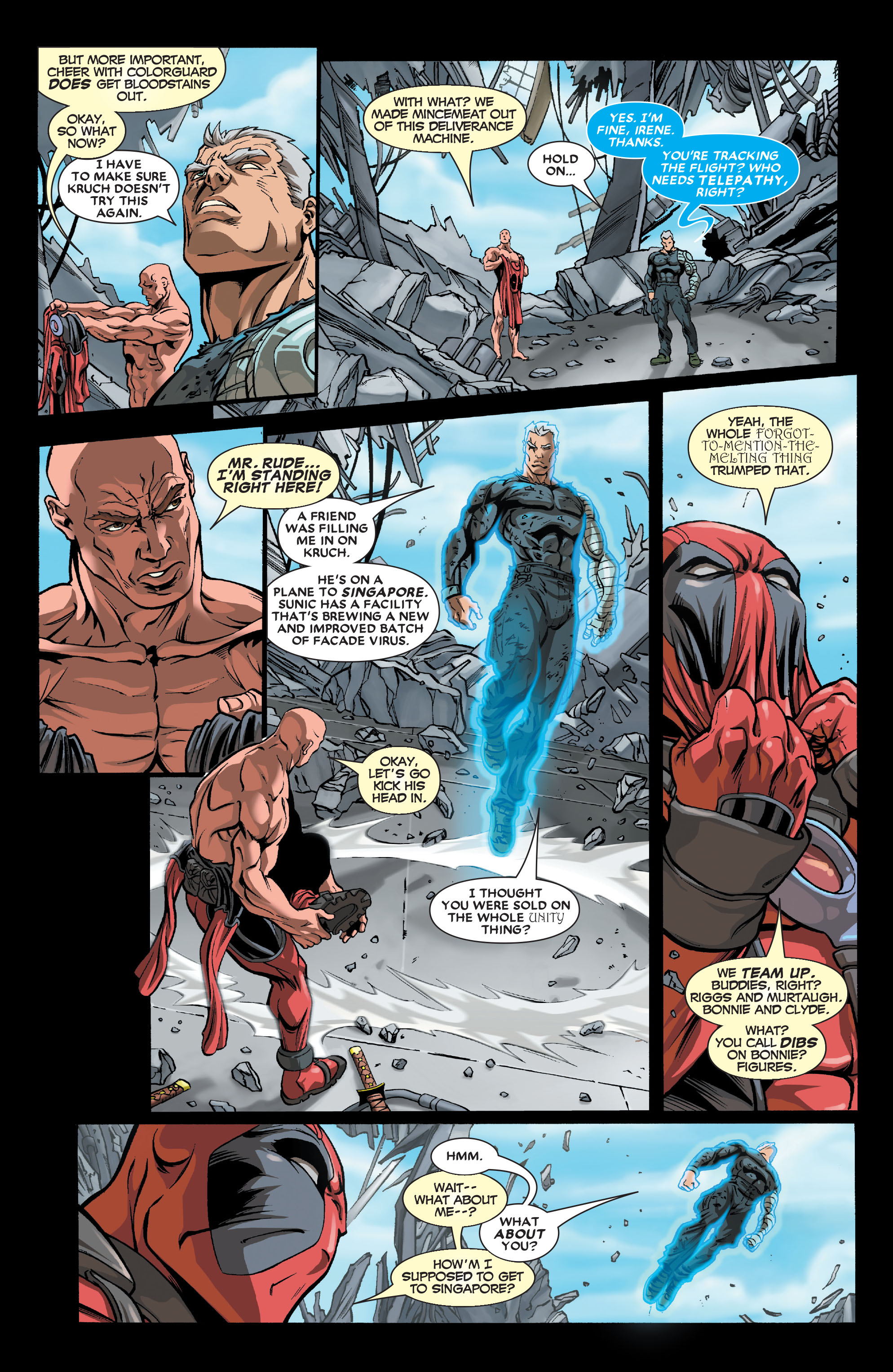 Read online Cable and Deadpool comic -  Issue #5 - 11