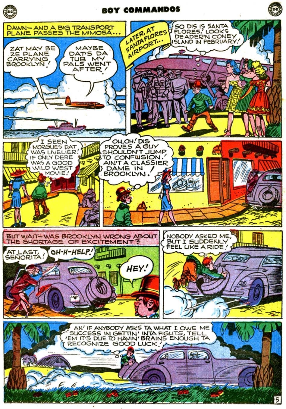 Read online Boy Commandos comic -  Issue #16 - 21