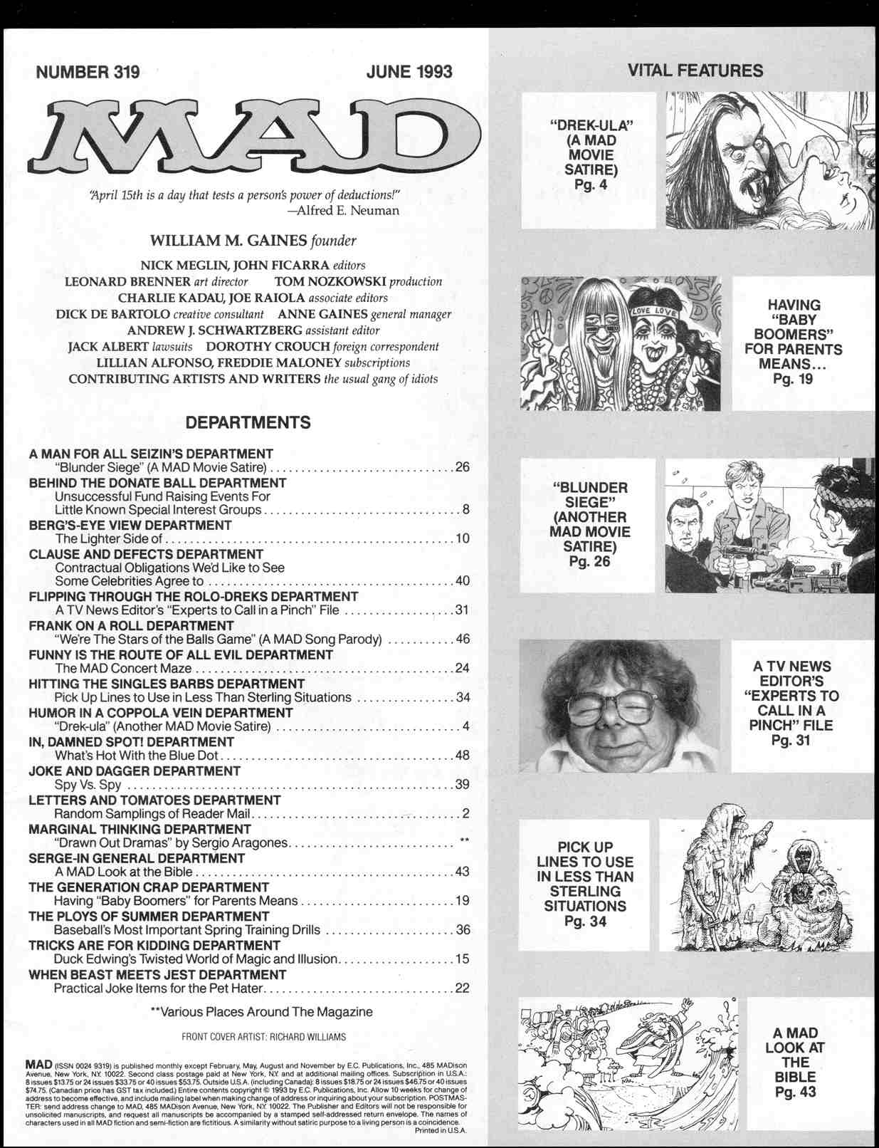 Read online MAD comic -  Issue #319 - 3