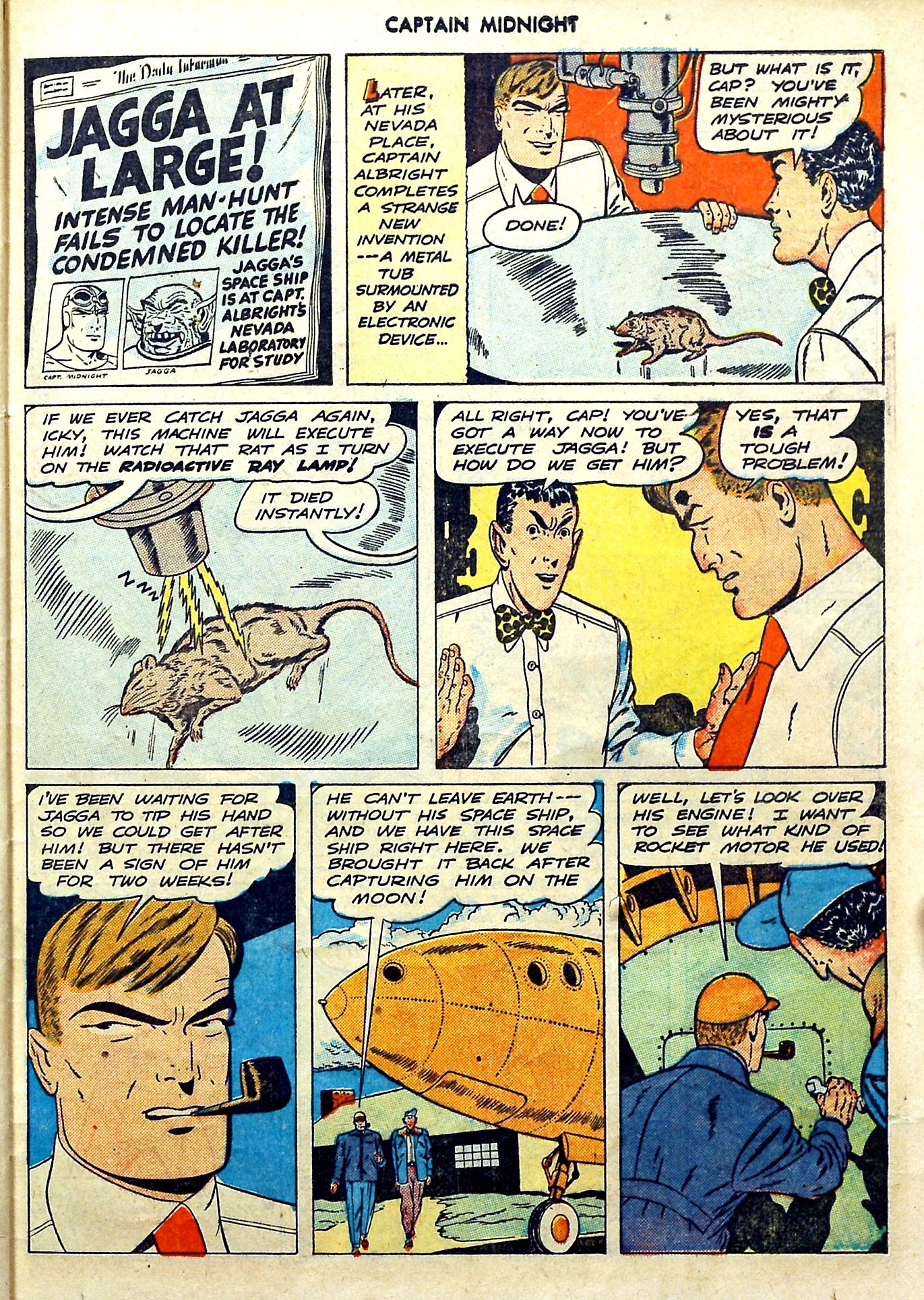 Read online Captain Midnight (1942) comic -  Issue #56 - 29