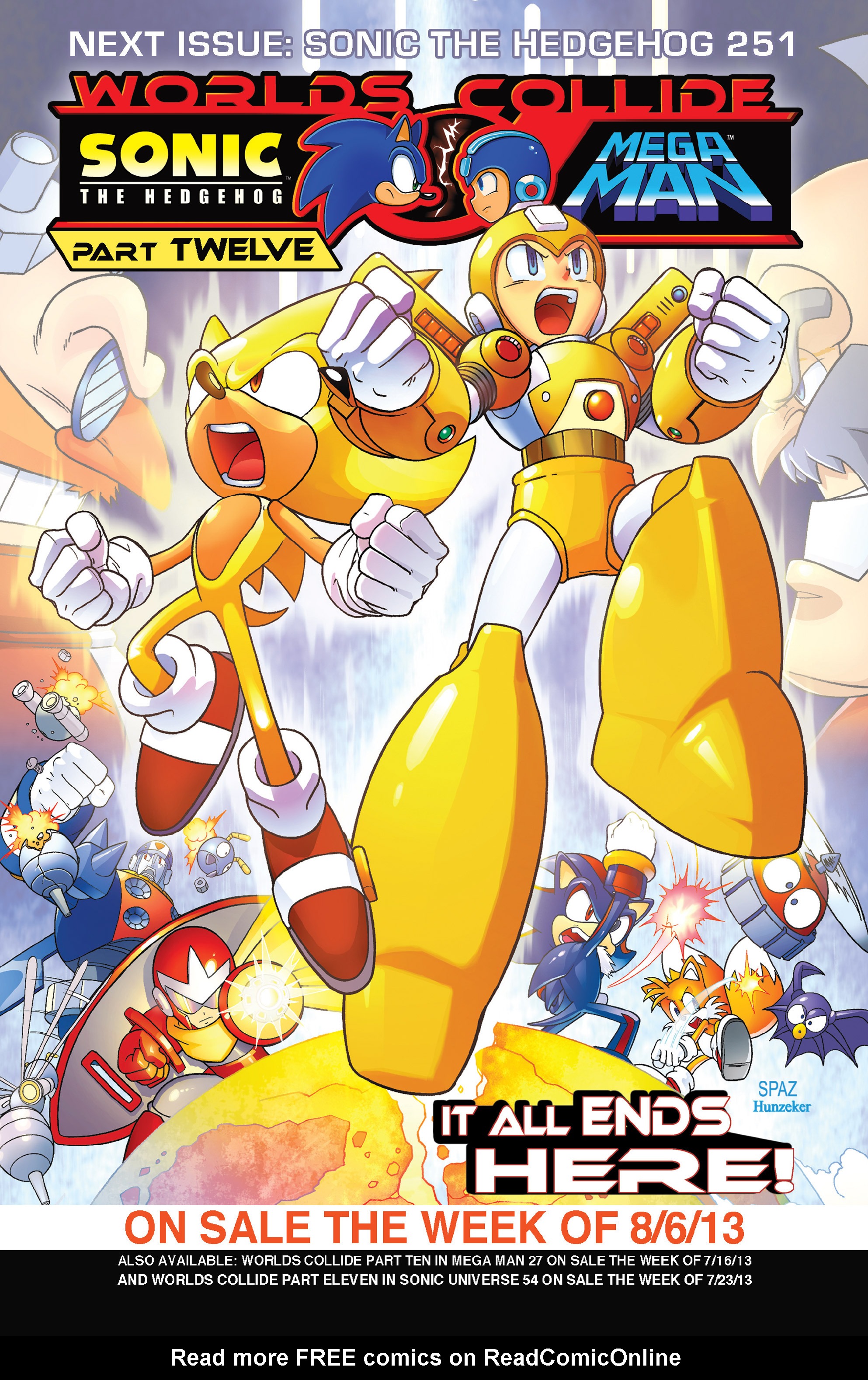 Read online Sonic Mega Man Worlds Collide comic -  Issue # Vol 3 - 47