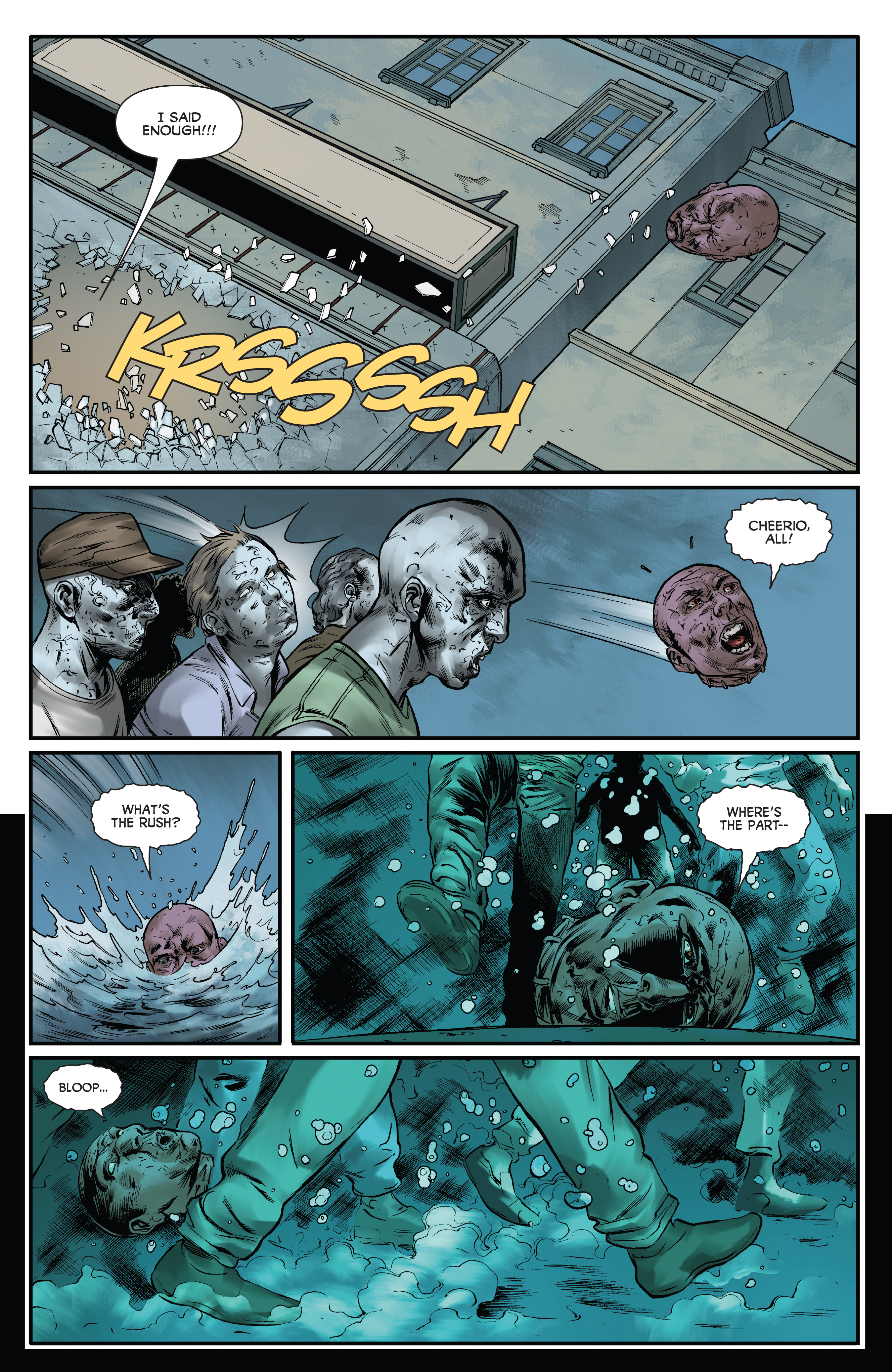 Read online Dean Koontz's Frankenstein: Storm Surge comic -  Issue #4 - 14