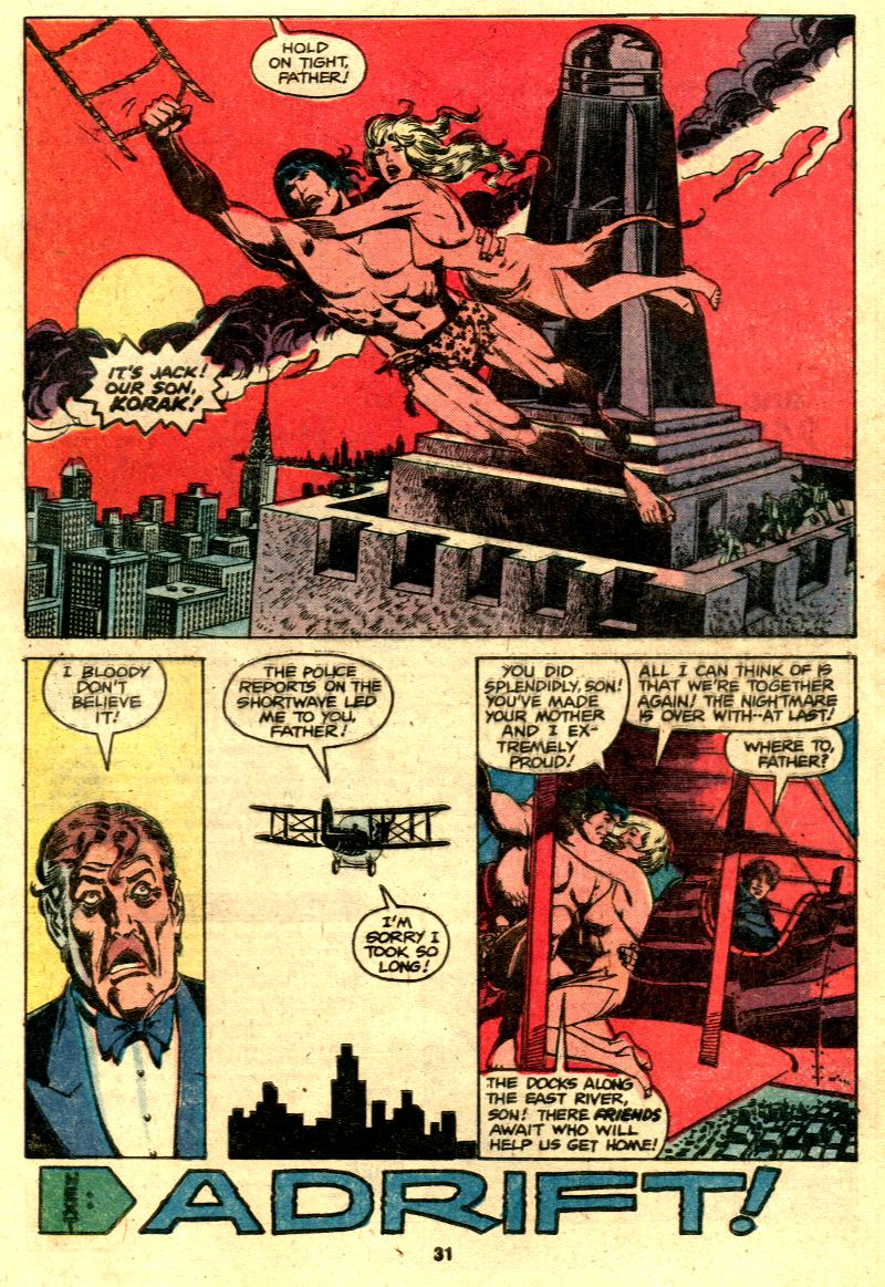 Read online Tarzan (1977) comic -  Issue #28 - 19