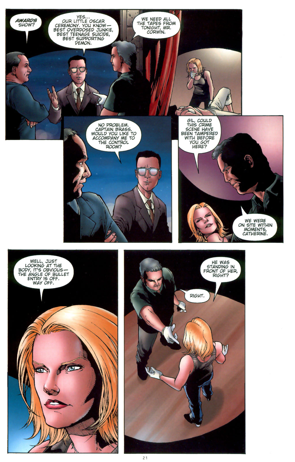 Read online CSI: Crime Scene Investigation: Demon House comic -  Issue #2 - 23