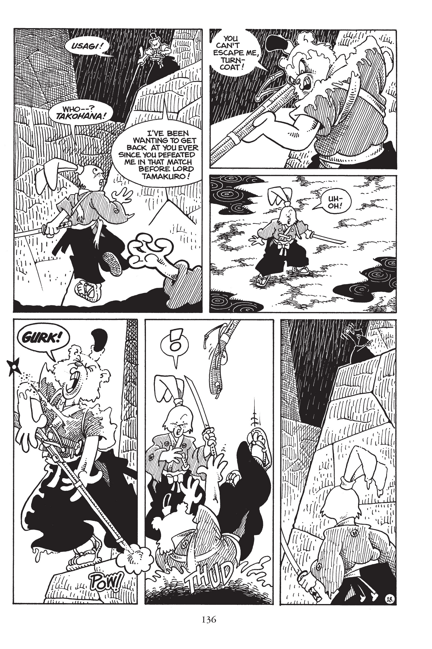 Read online Usagi Yojimbo (1987) comic -  Issue # _TPB 4 - 134