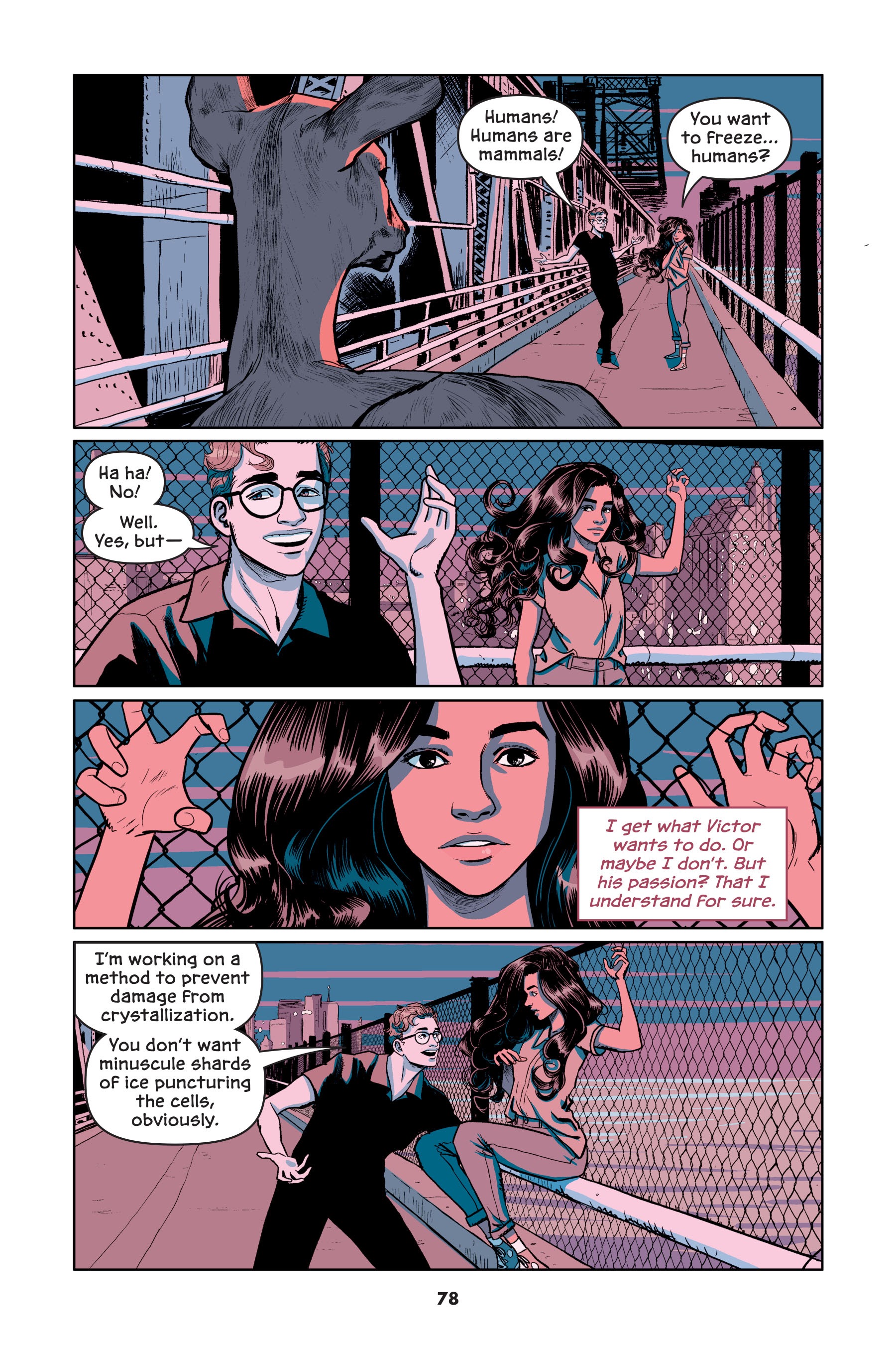 Read online Victor and Nora: A Gotham Love Story comic -  Issue # TPB (Part 1) - 77