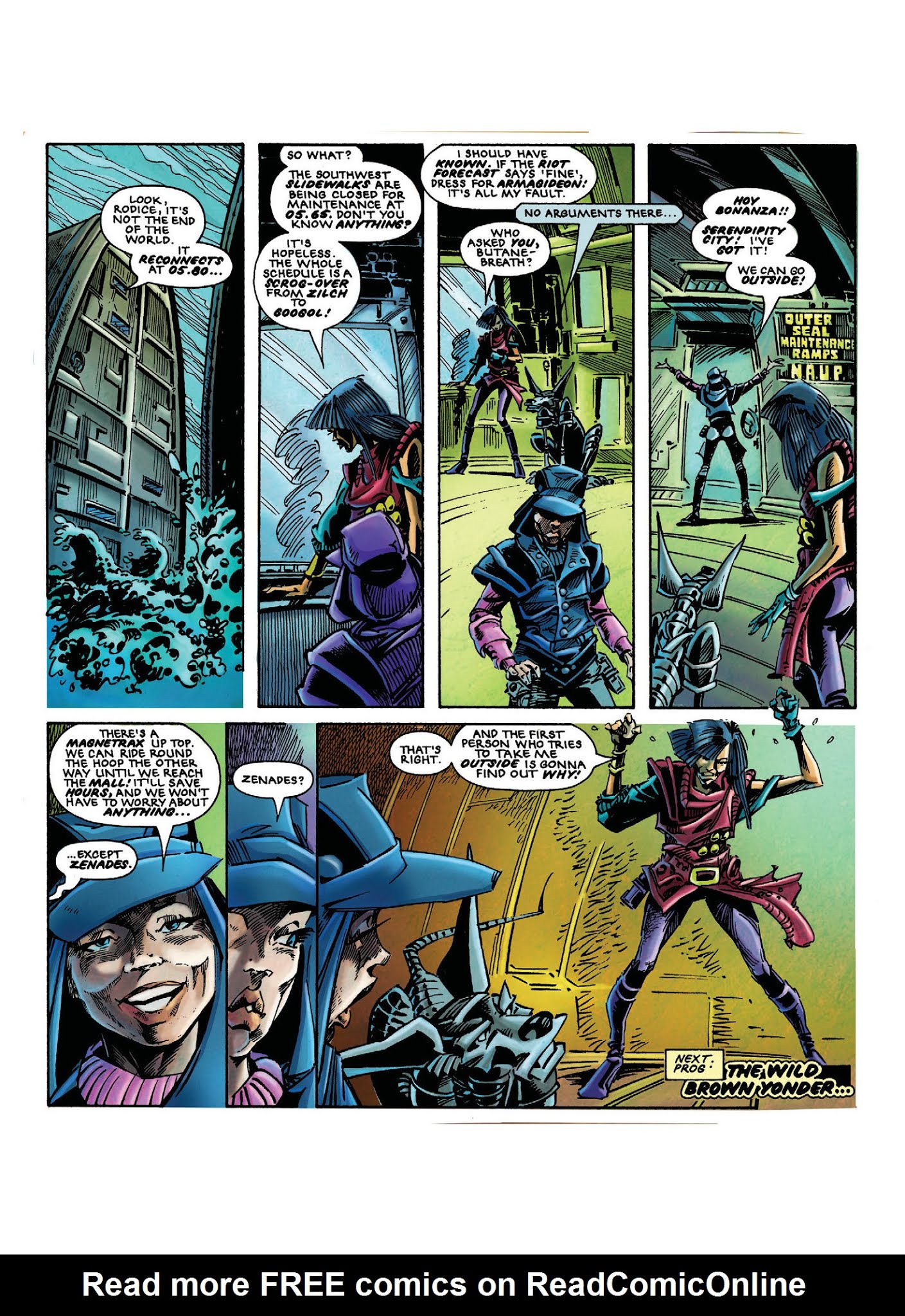 Read online The Ballad of Halo Jones (2018) comic -  Issue # TPB 1 - 23
