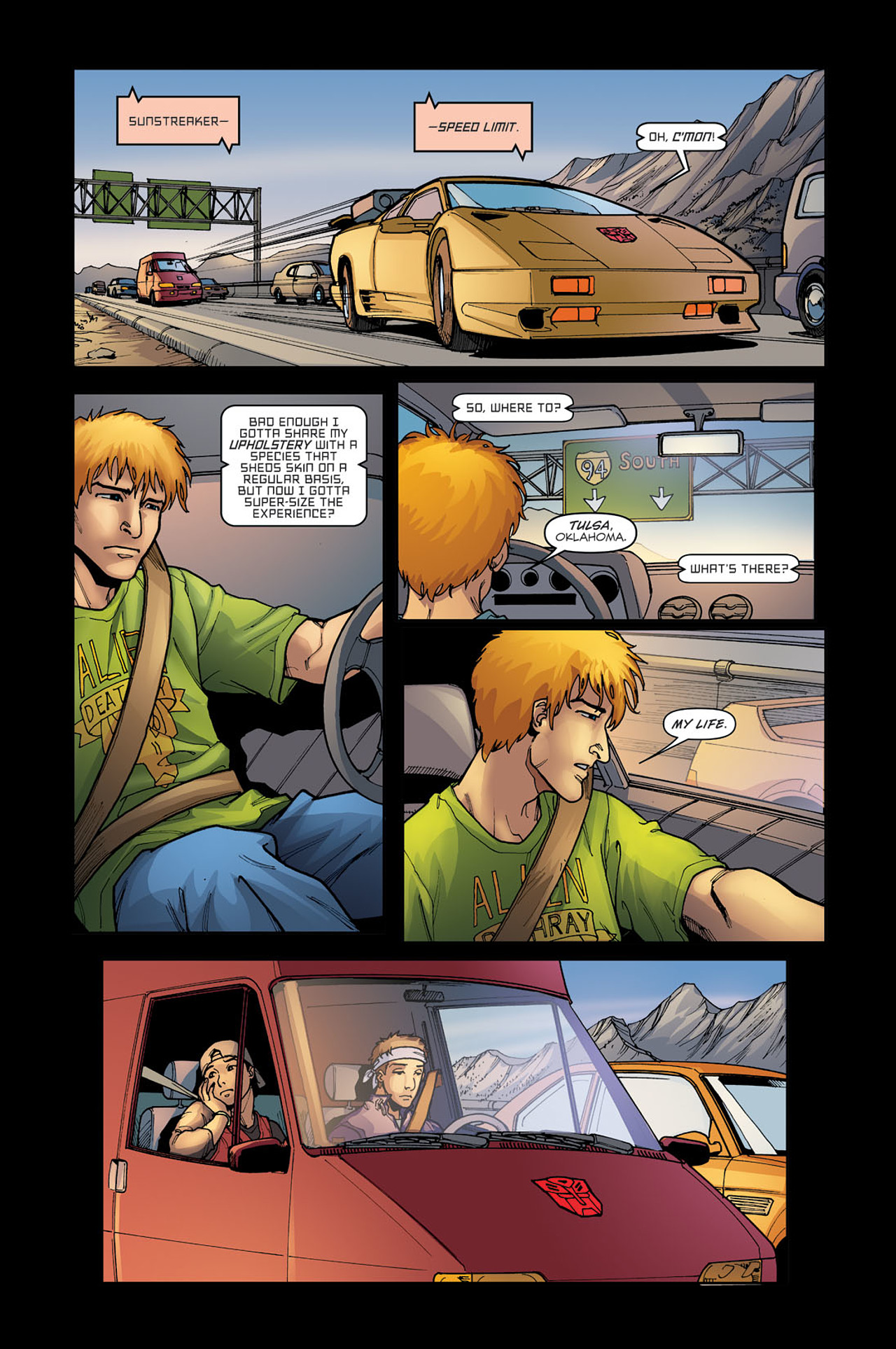 Read online The Transformers: Escalation comic -  Issue #1 - 17
