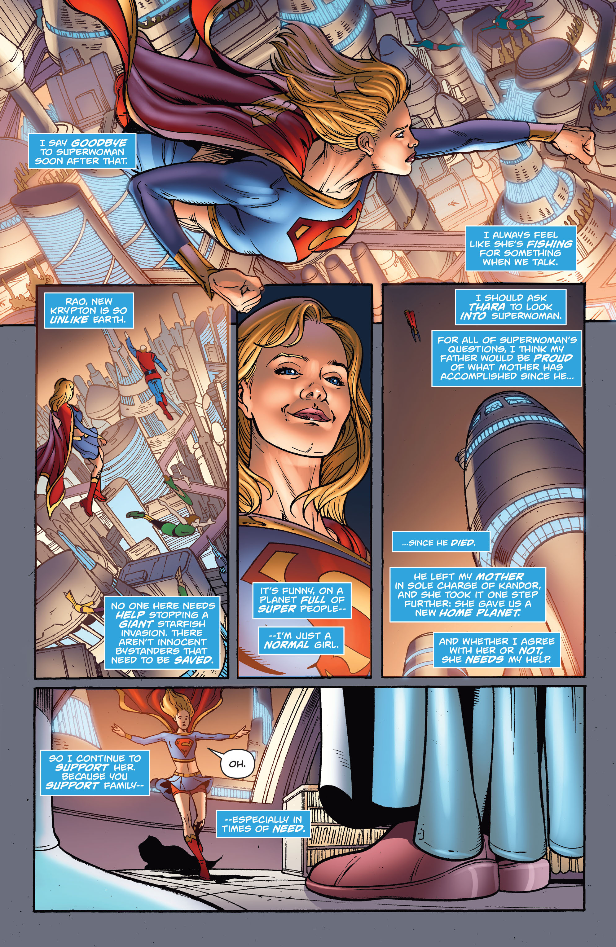 Read online Supergirl: Who is Superwoman? comic -  Issue # Full - 43
