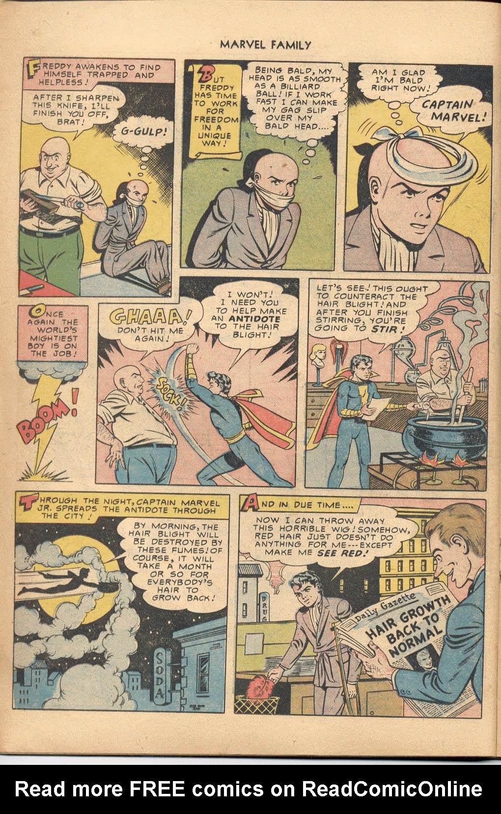 Read online The Marvel Family comic -  Issue #51 - 23