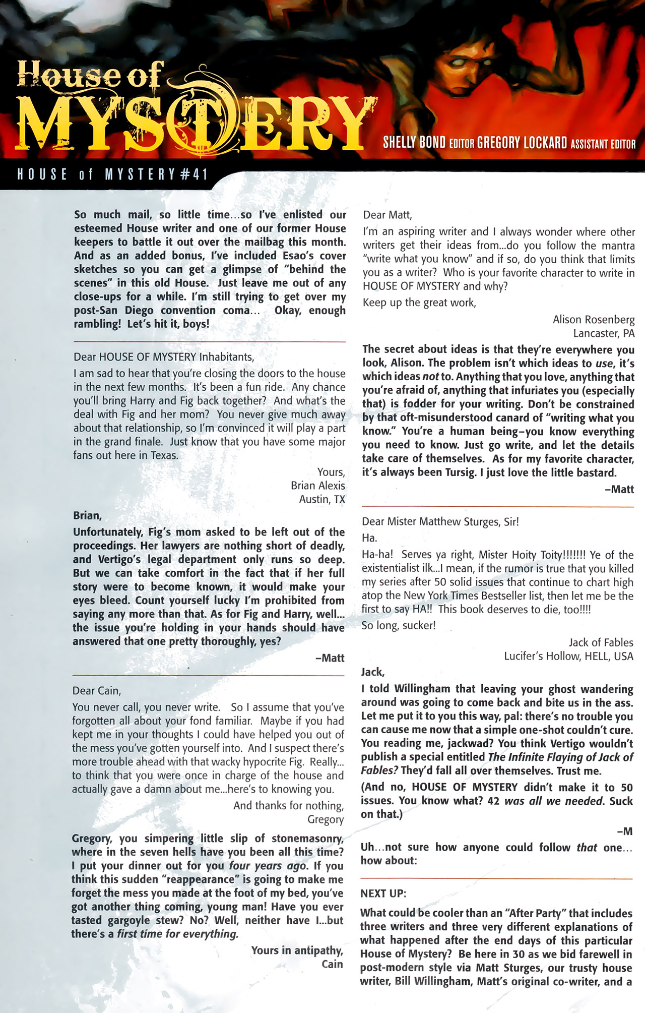 Read online House of Mystery (2008) comic -  Issue #41 - 22