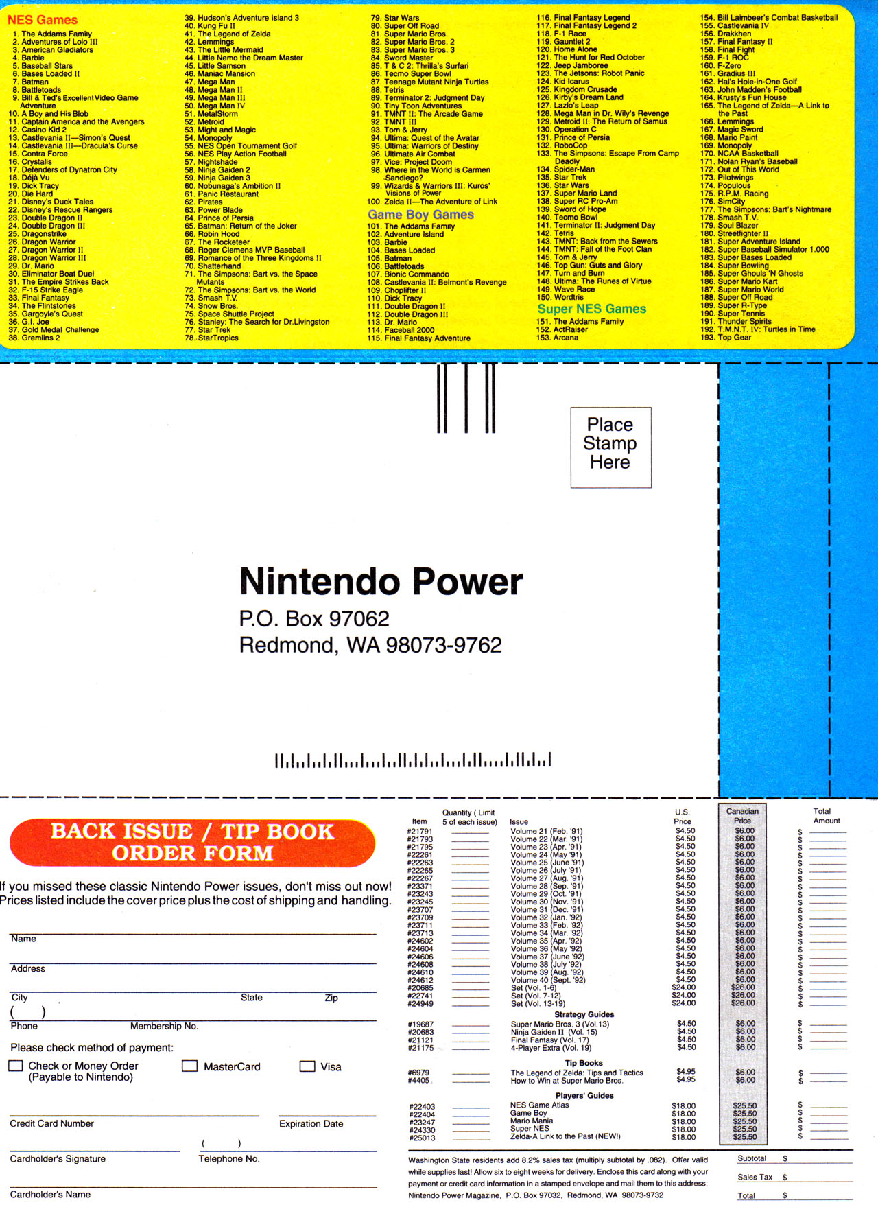 Read online Nintendo Power comic -  Issue #41 - 109