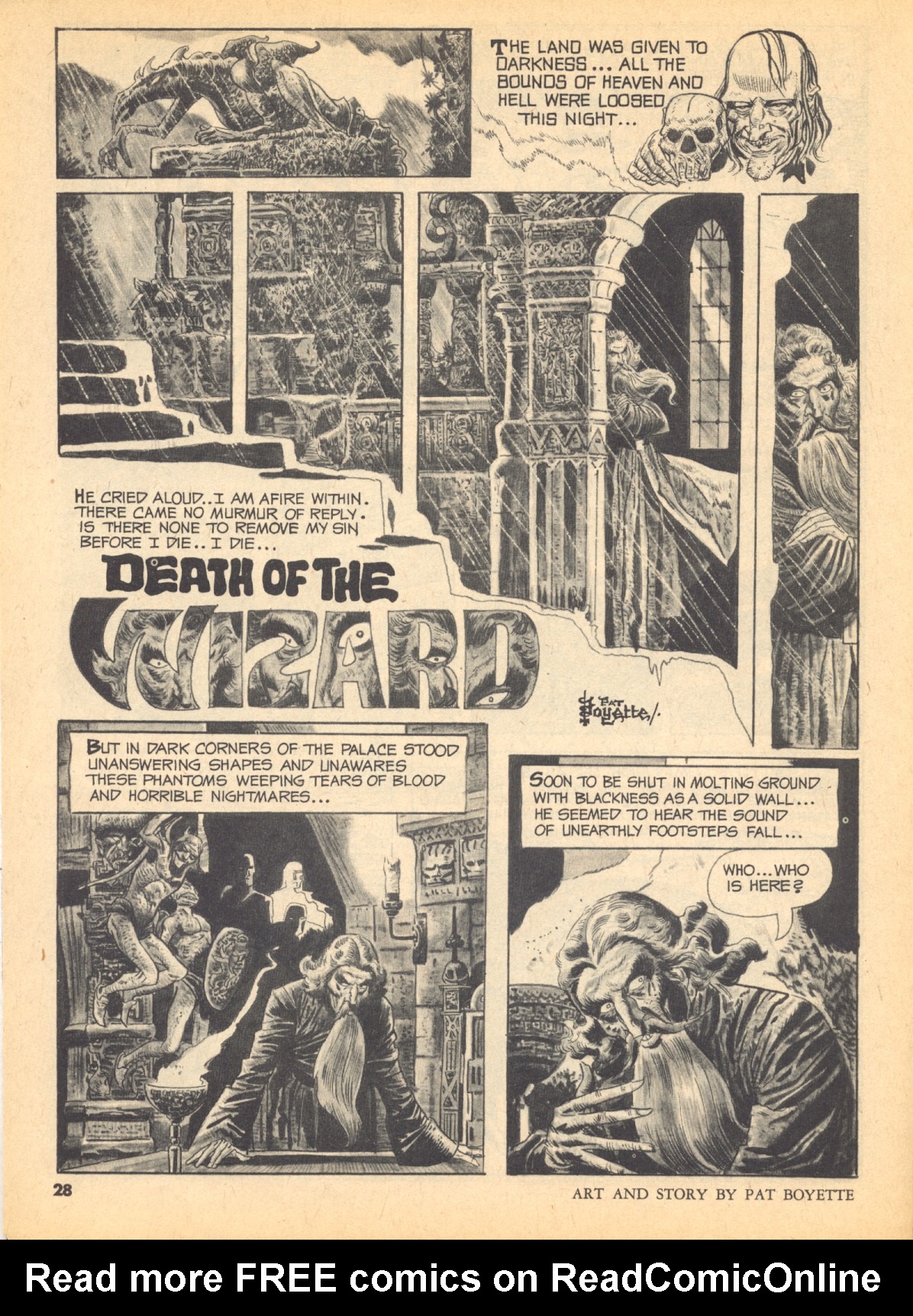 Read online Creepy (1964) comic -  Issue #39 - 28