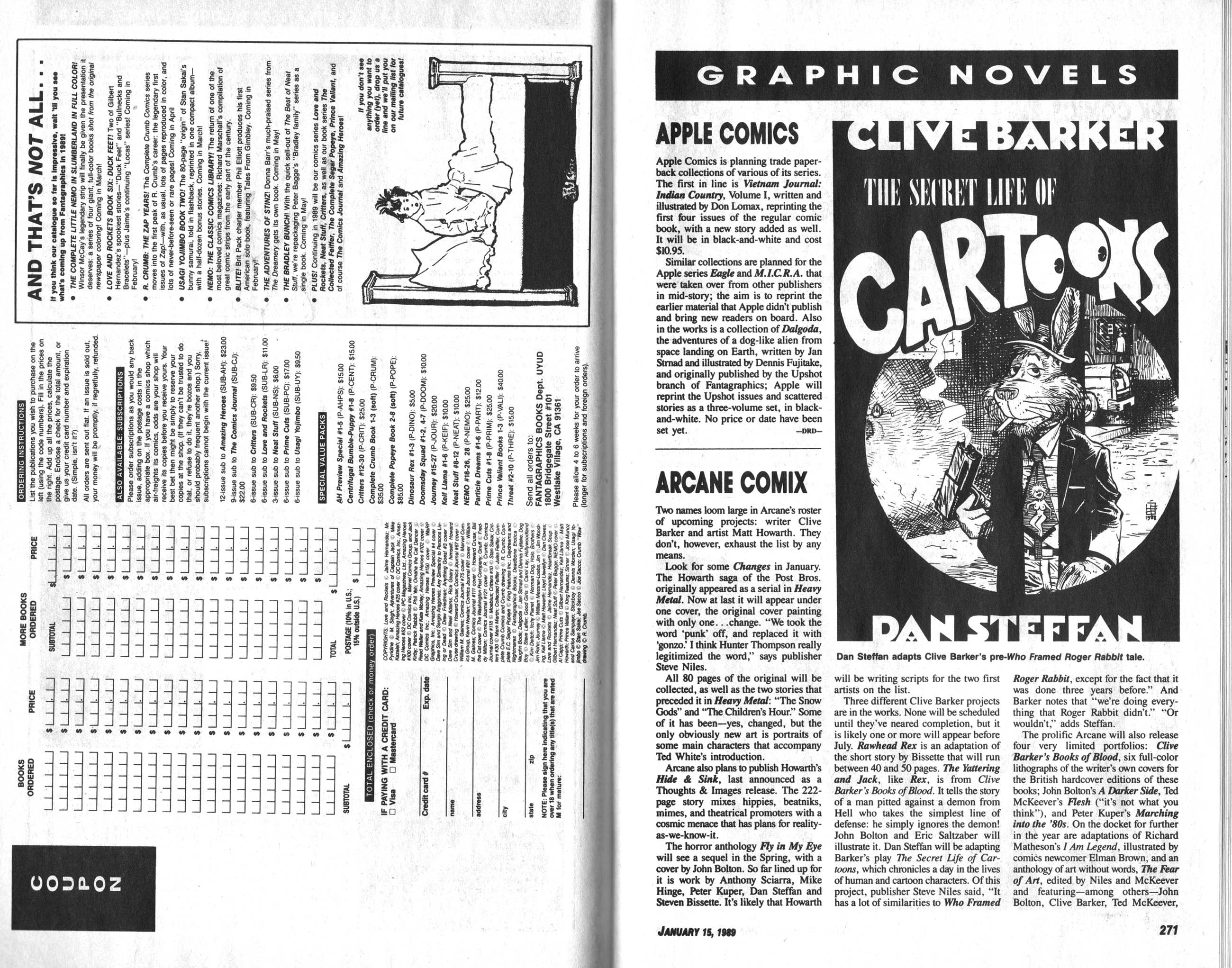 Read online Amazing Heroes comic -  Issue #157 - 136