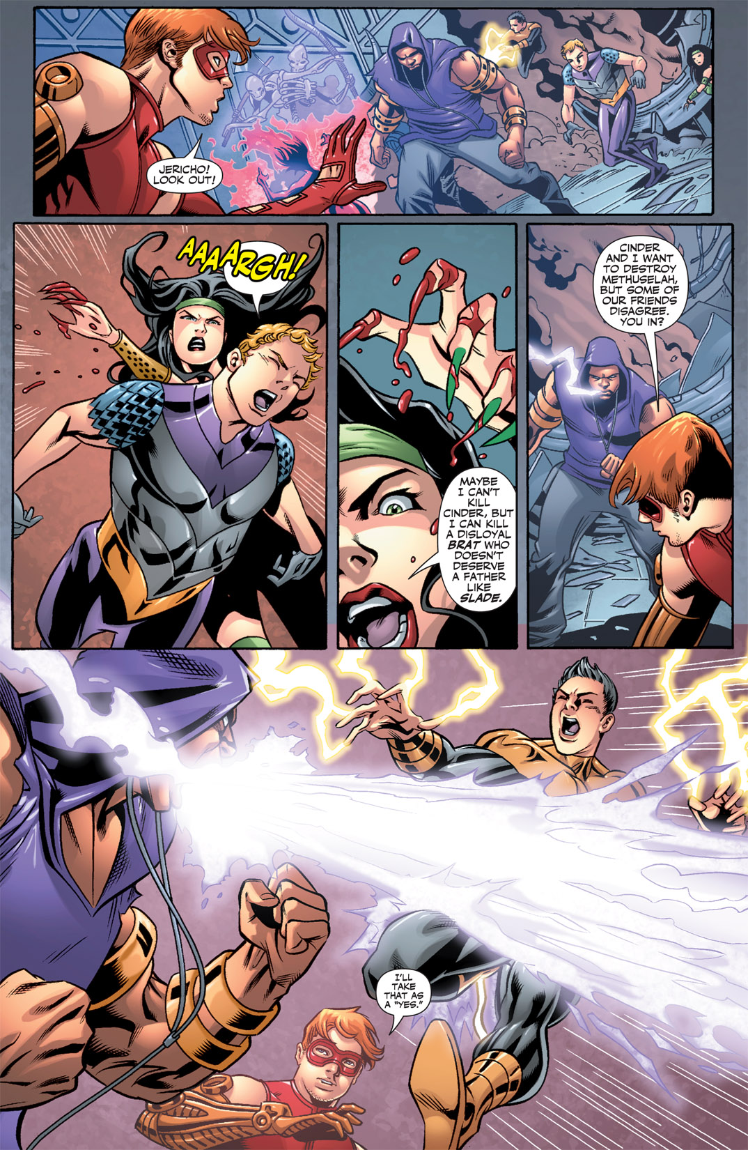 Read online Titans (2008) comic -  Issue #38 - 7