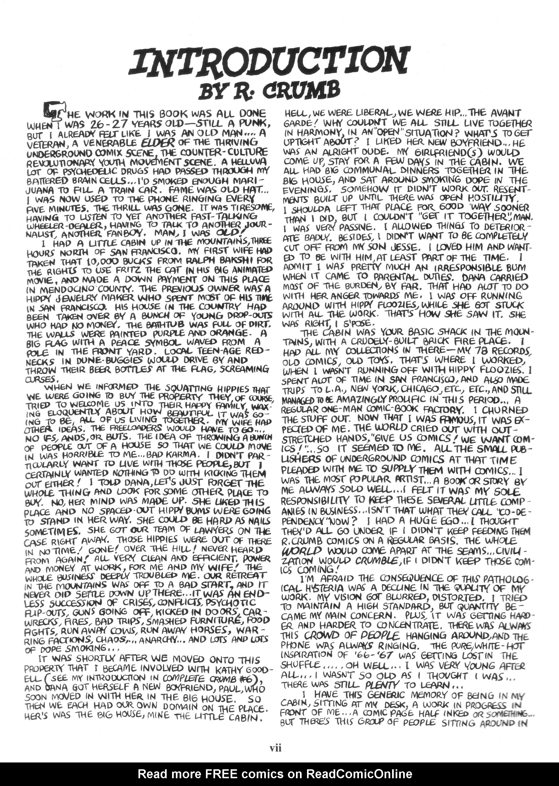 Read online The Complete Crumb Comics comic -  Issue # TPB 7 - 7