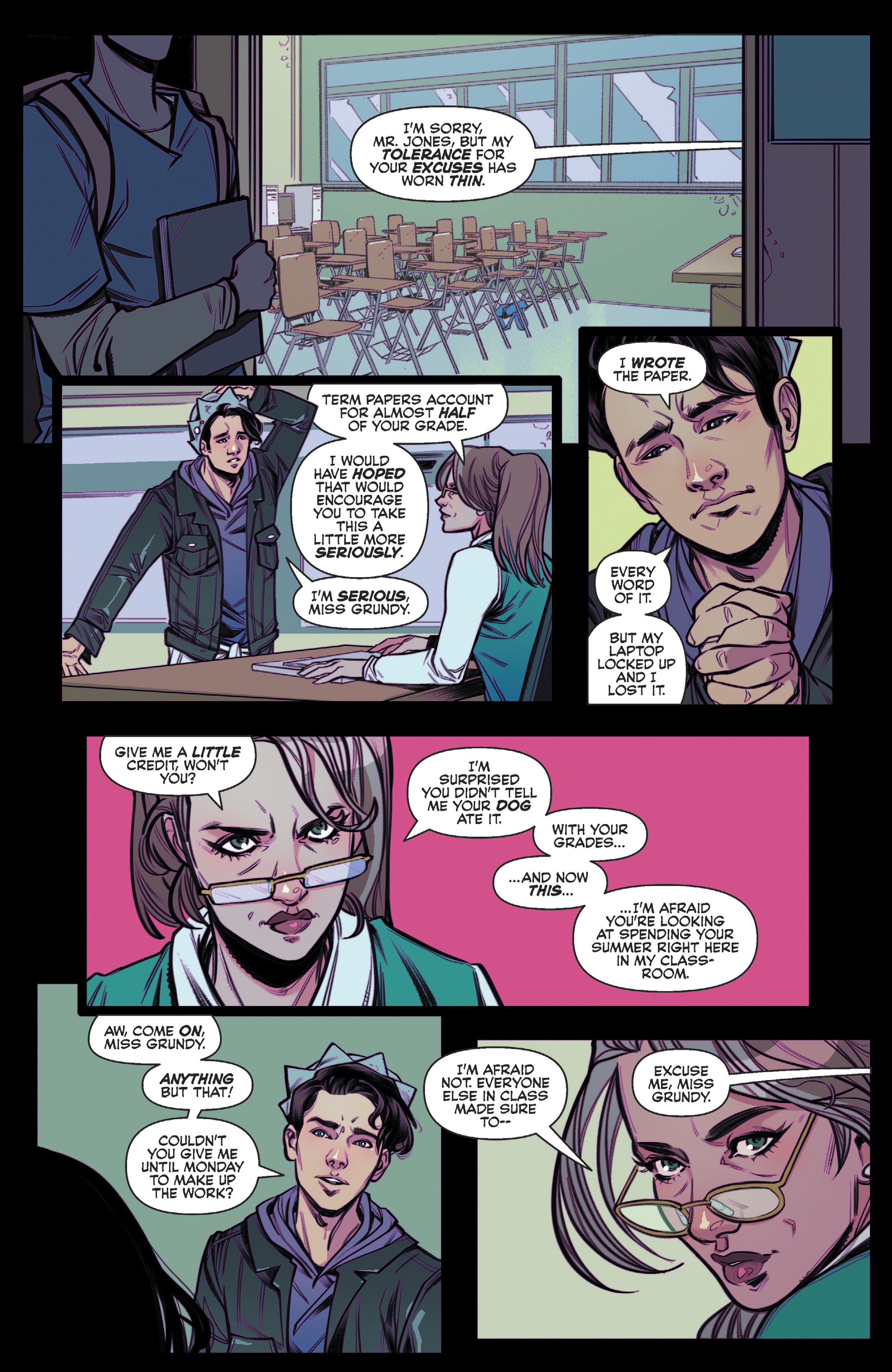 Read online Blossoms: 666 comic -  Issue #1 - 8