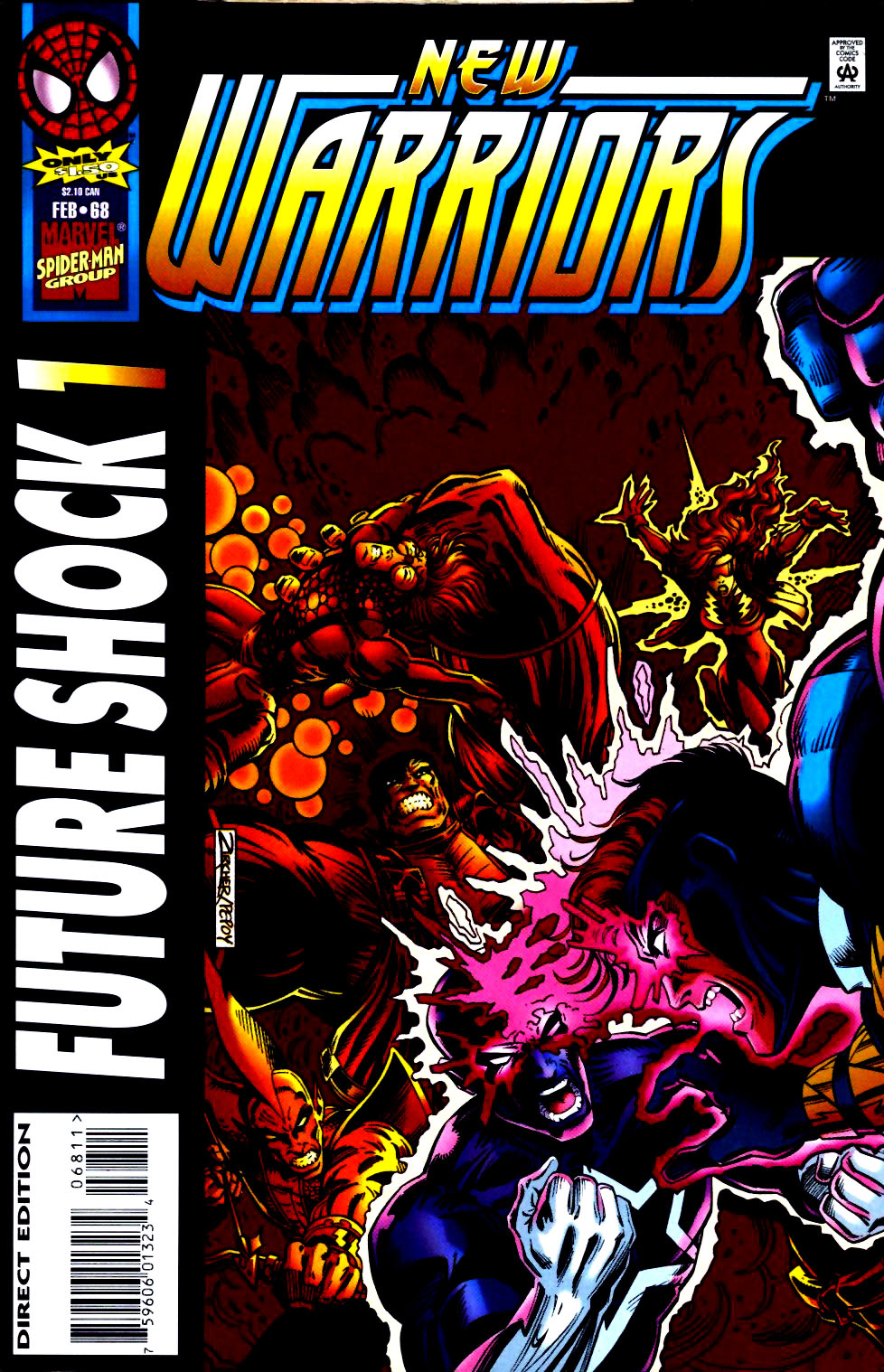 The New Warriors Issue #68 #72 - English 1