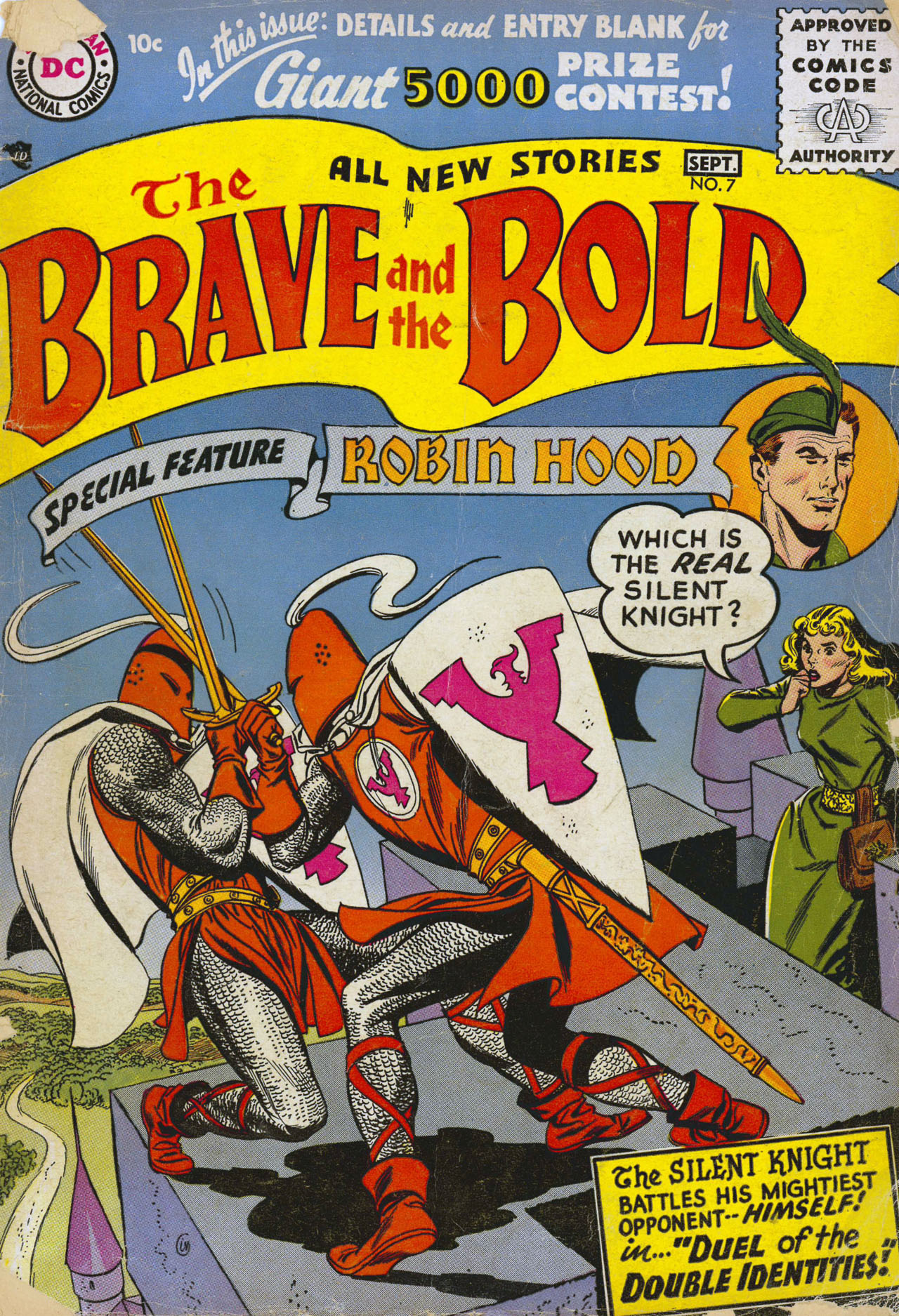 Read online The Brave and the Bold (1955) comic -  Issue #7 - 1