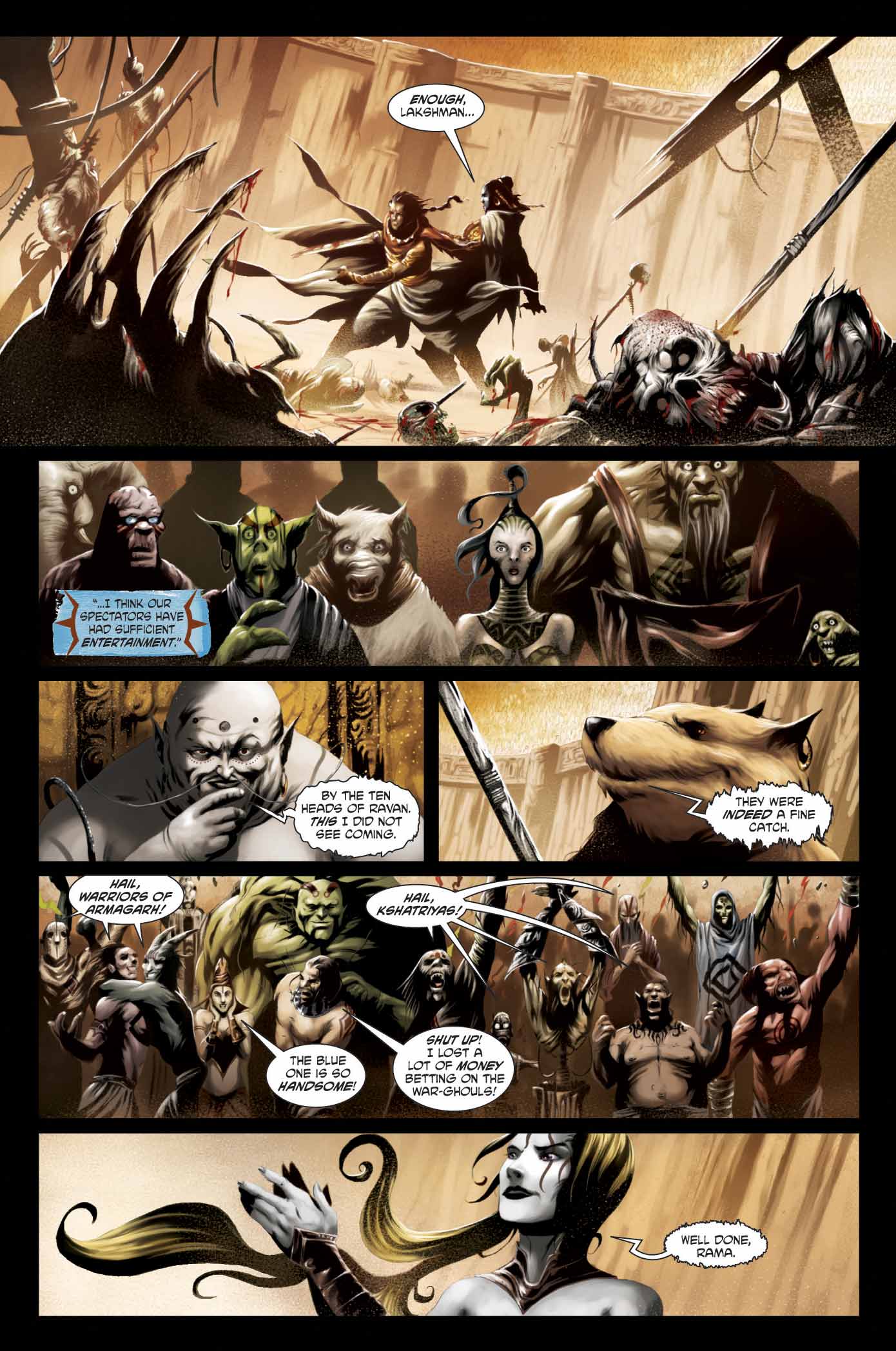 Read online Ramayan 3392 A.D. Reloaded comic -  Issue #4 - 7