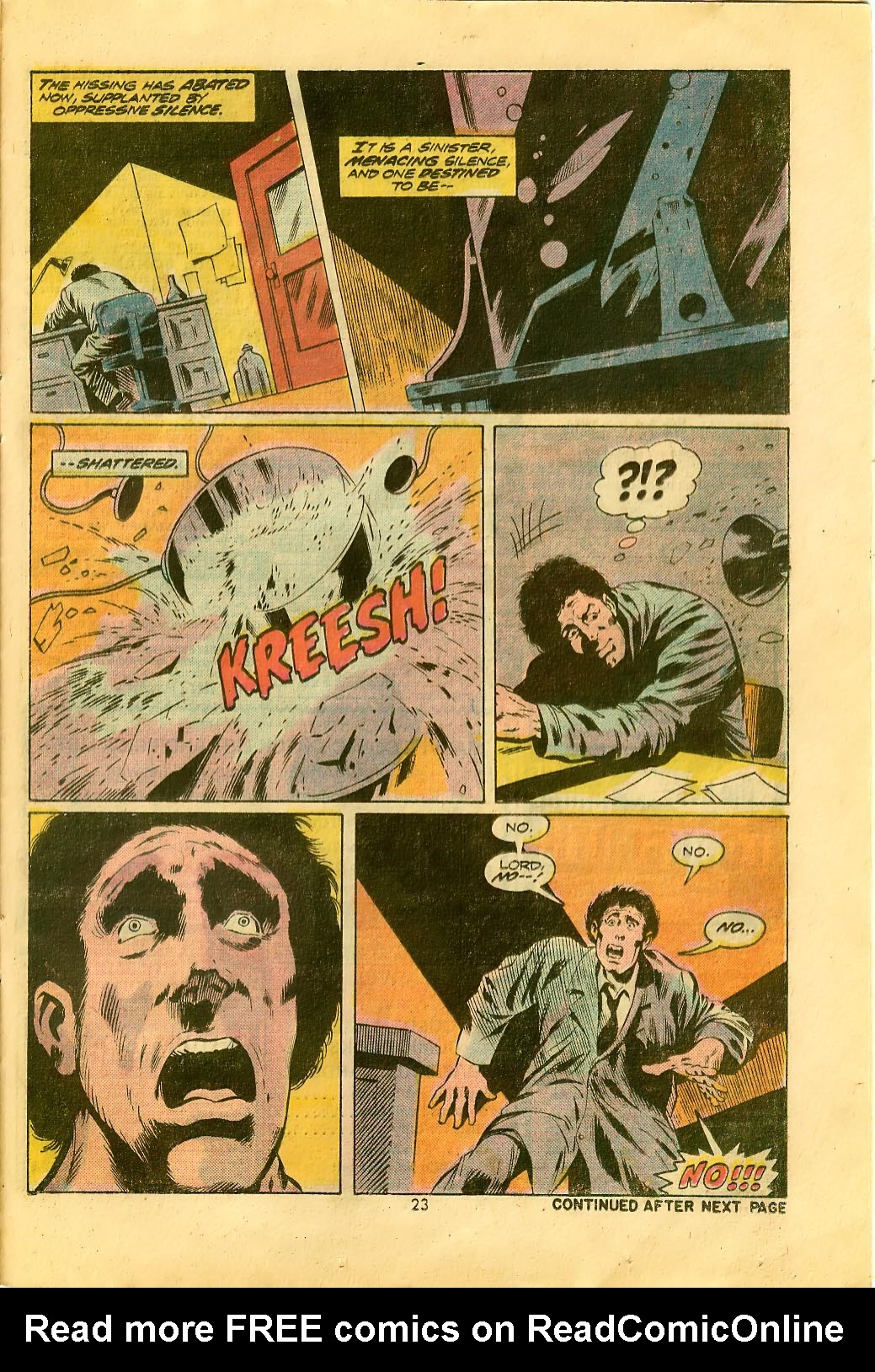 Read online Frankenstein (1973) comic -  Issue #13 - 16