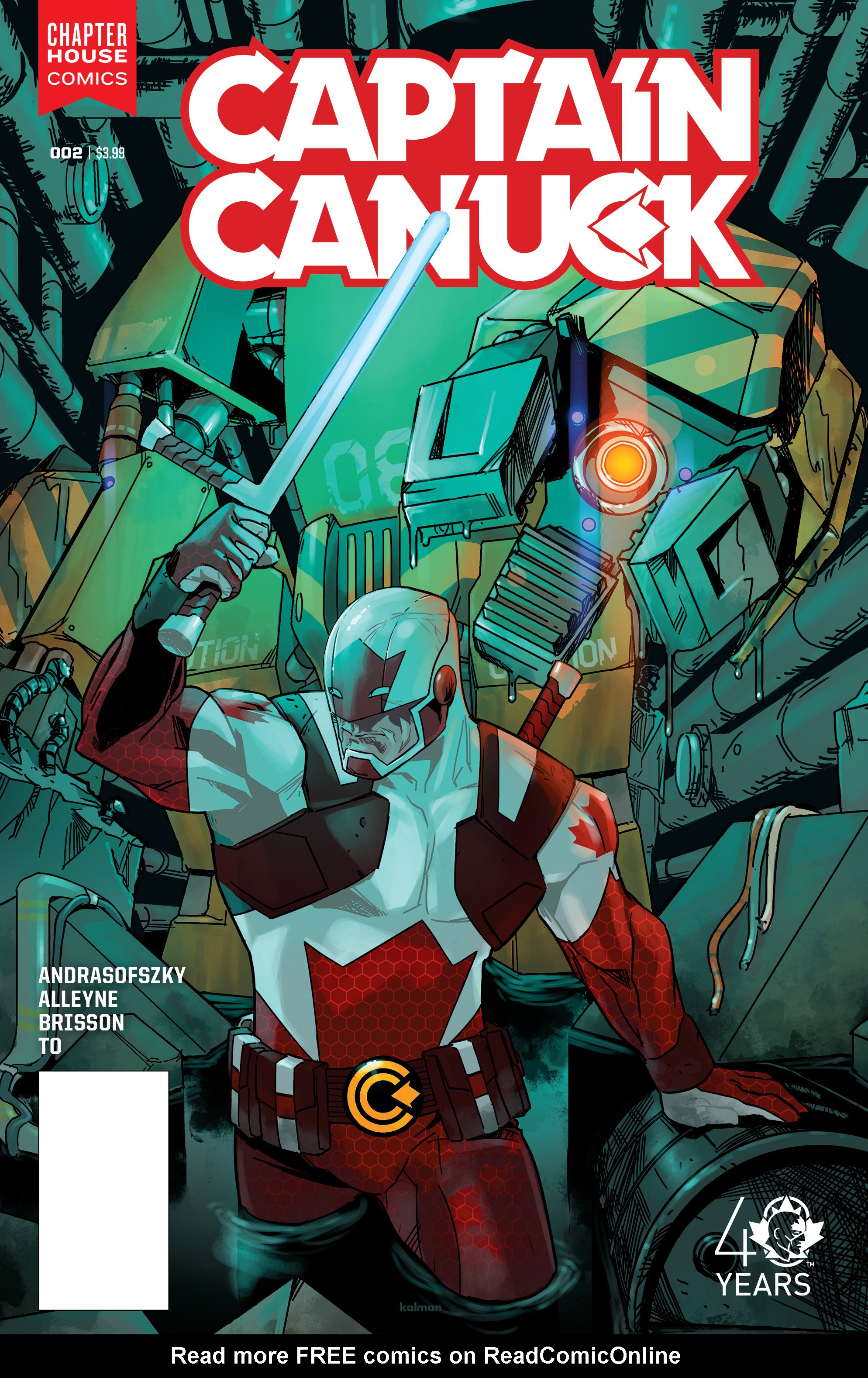 Read online Captain Canuck (2015) comic -  Issue #2 - 1