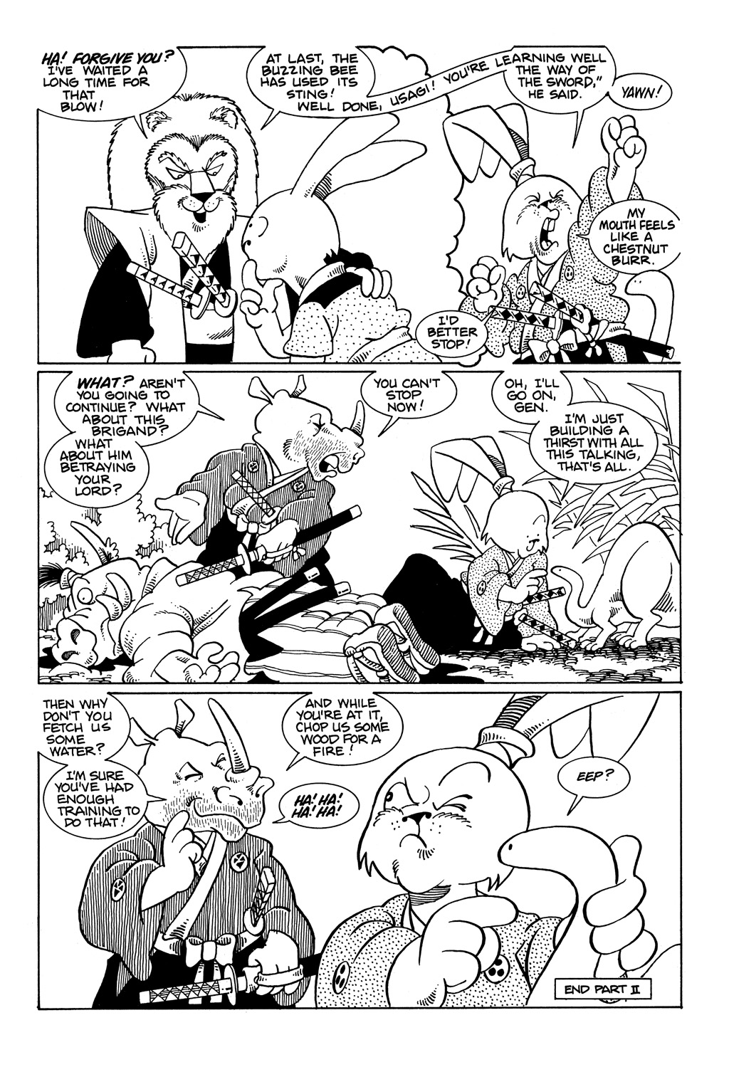Read online Usagi Yojimbo (1987) comic -  Issue #1 - 22