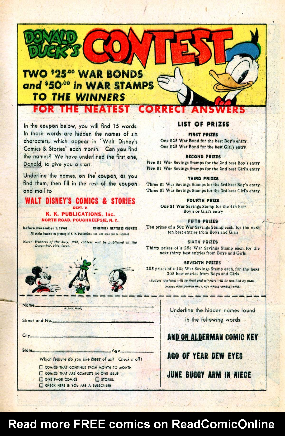 Read online Walt Disney's Comics and Stories comic -  Issue #50 - 43