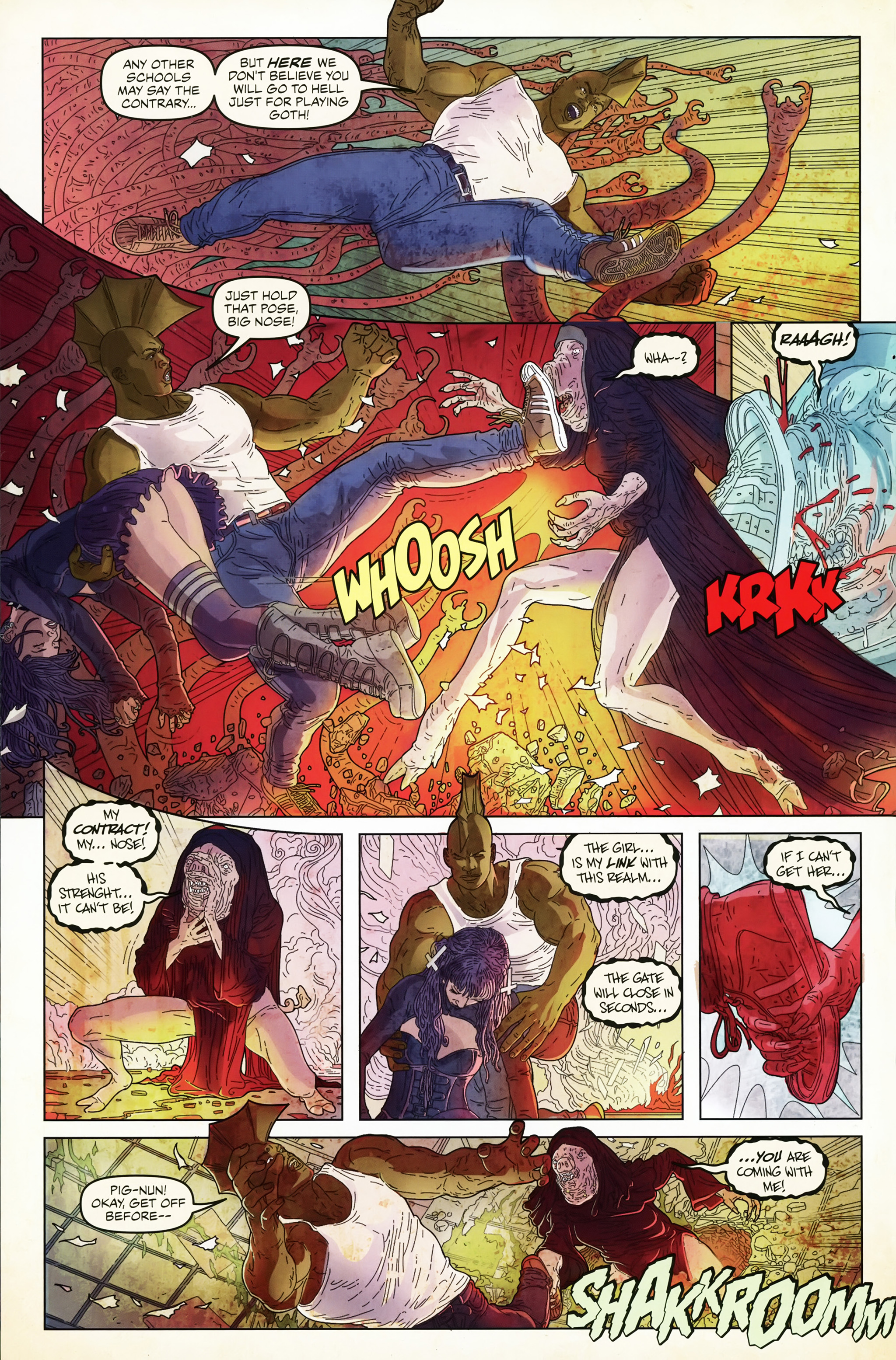 Read online Nancy In Hell: A Dragon in Hell comic -  Issue # Full - 6