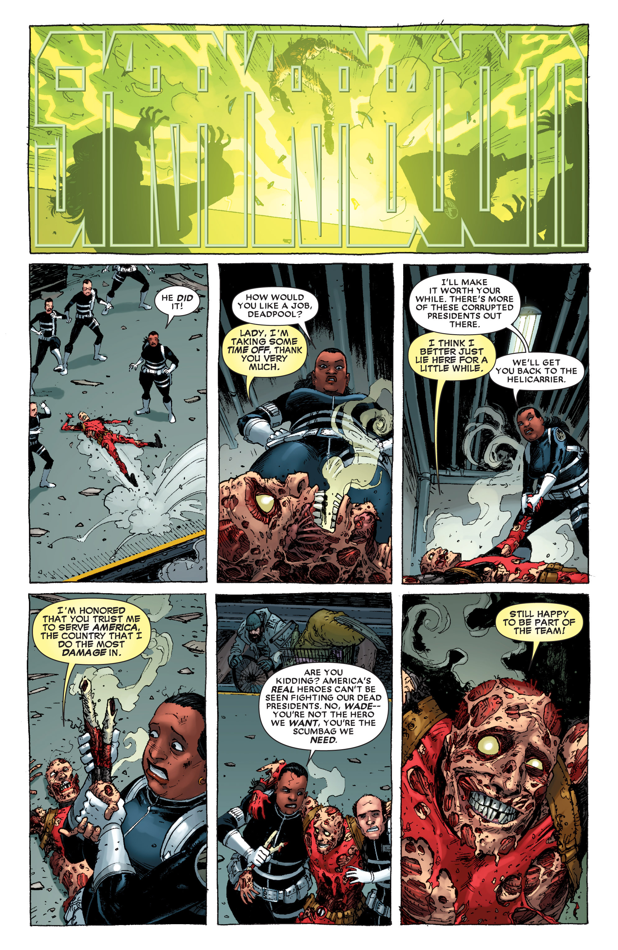 Read online Deadpool: Dead Presidents comic -  Issue # Full - 19