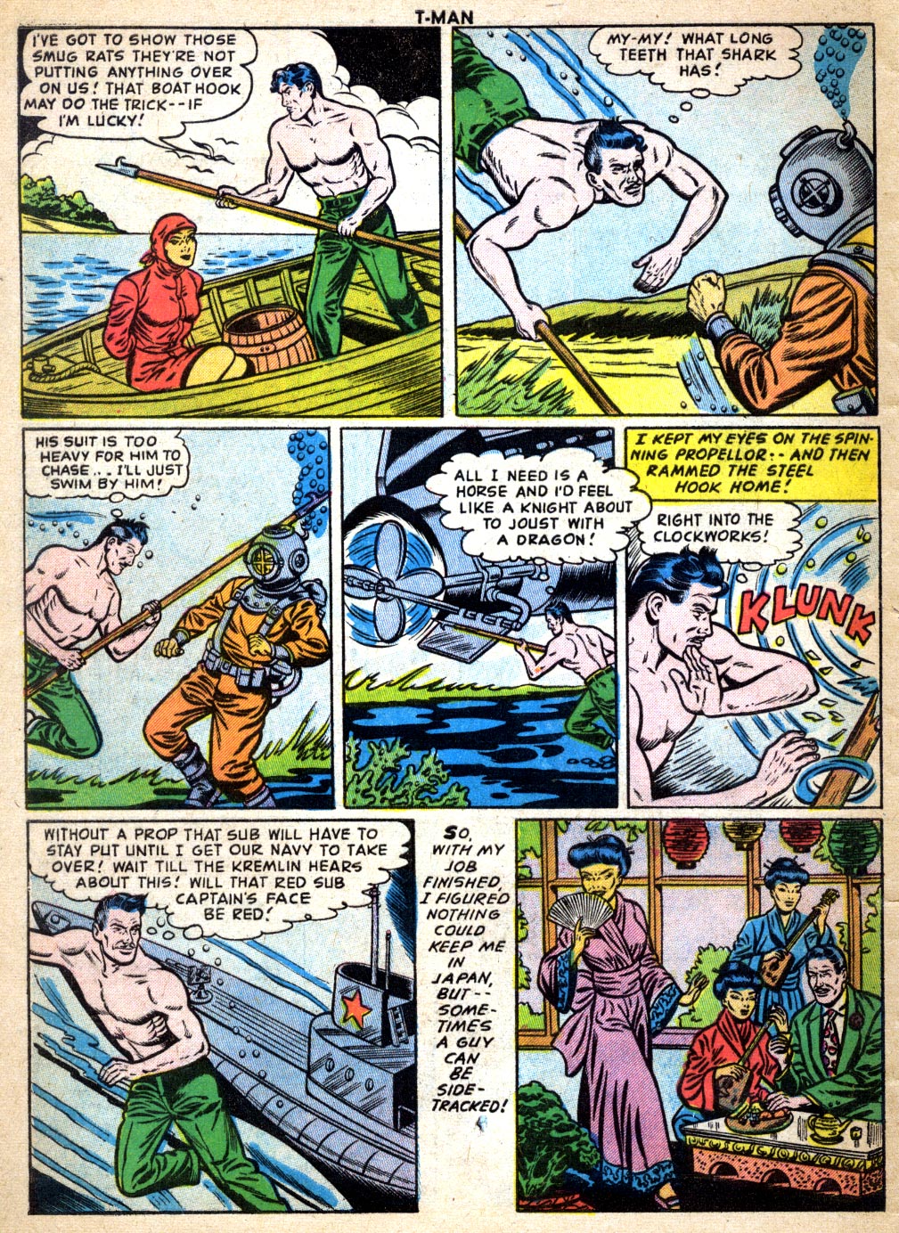Read online T-Man: World Wide Trouble Shooter comic -  Issue #33 - 32