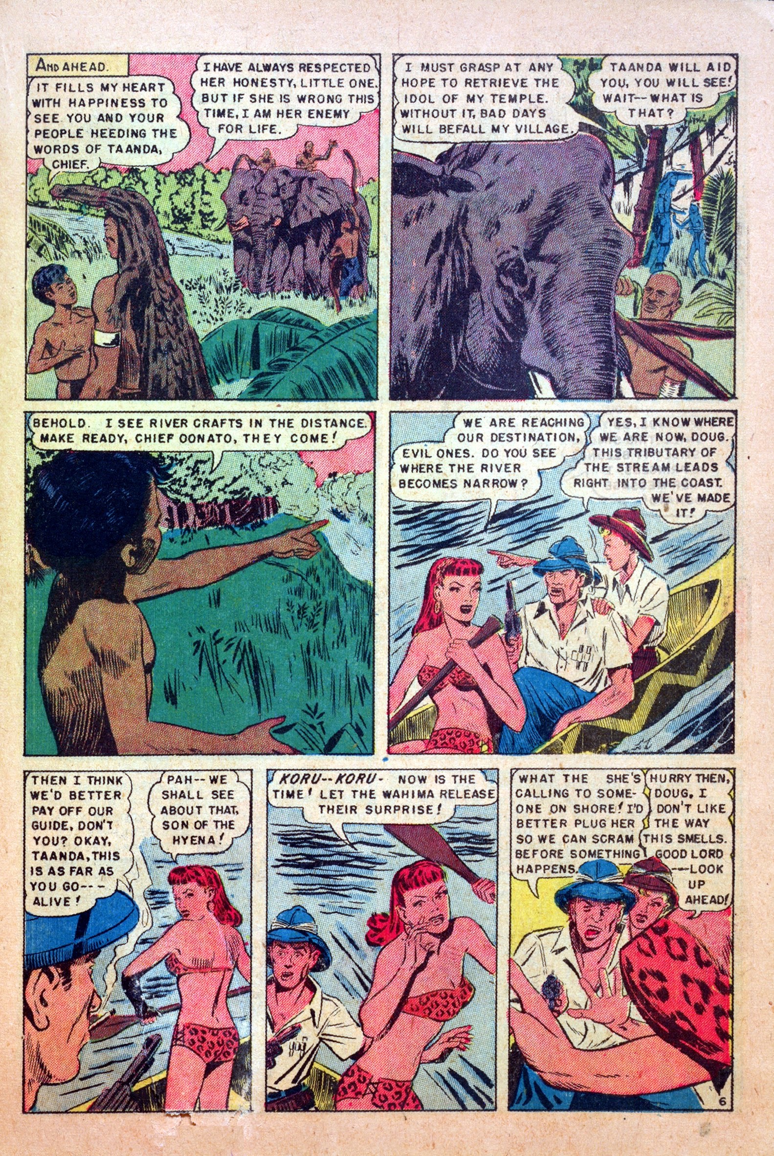 Read online Taanda White Princess of the Jungle comic -  Issue #1 - 23