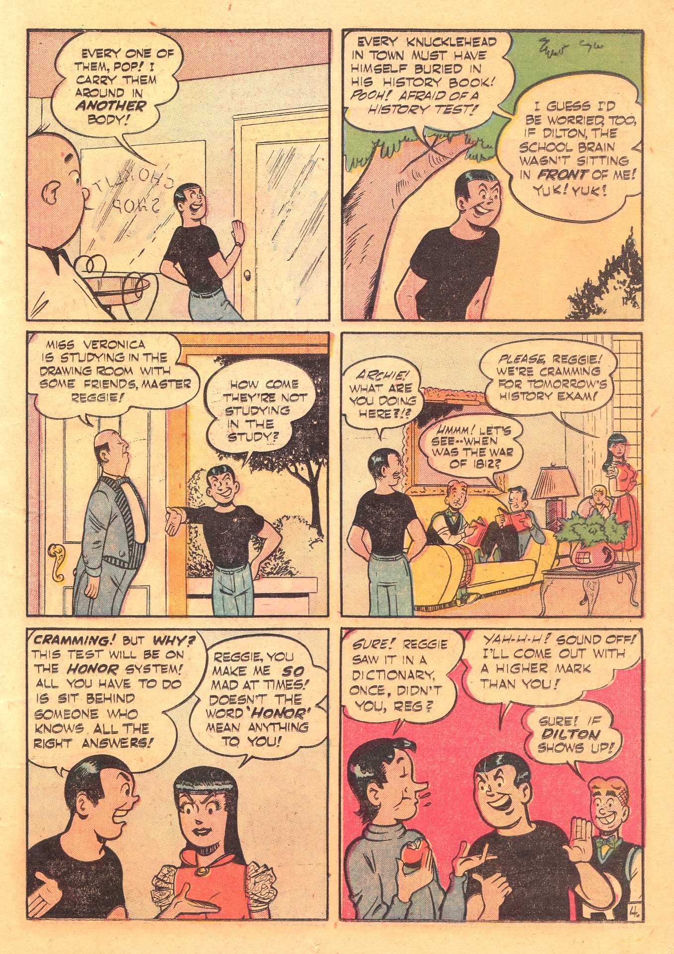 Read online Archie's Rival Reggie comic -  Issue #4 - 13