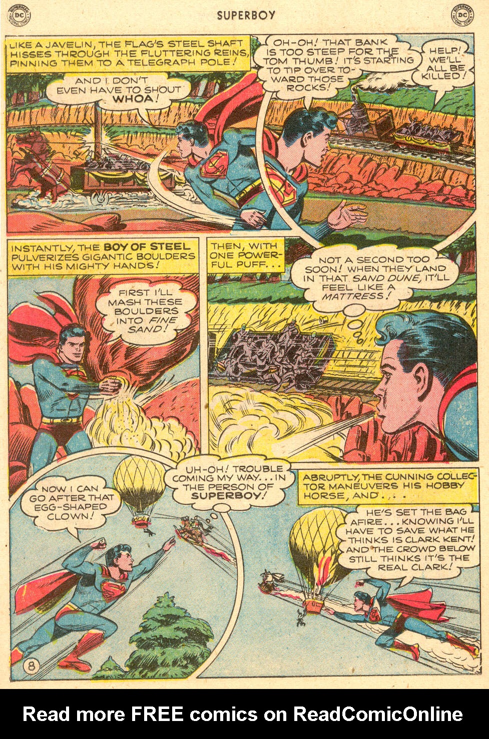 Read online Superboy (1949) comic -  Issue #8 - 23