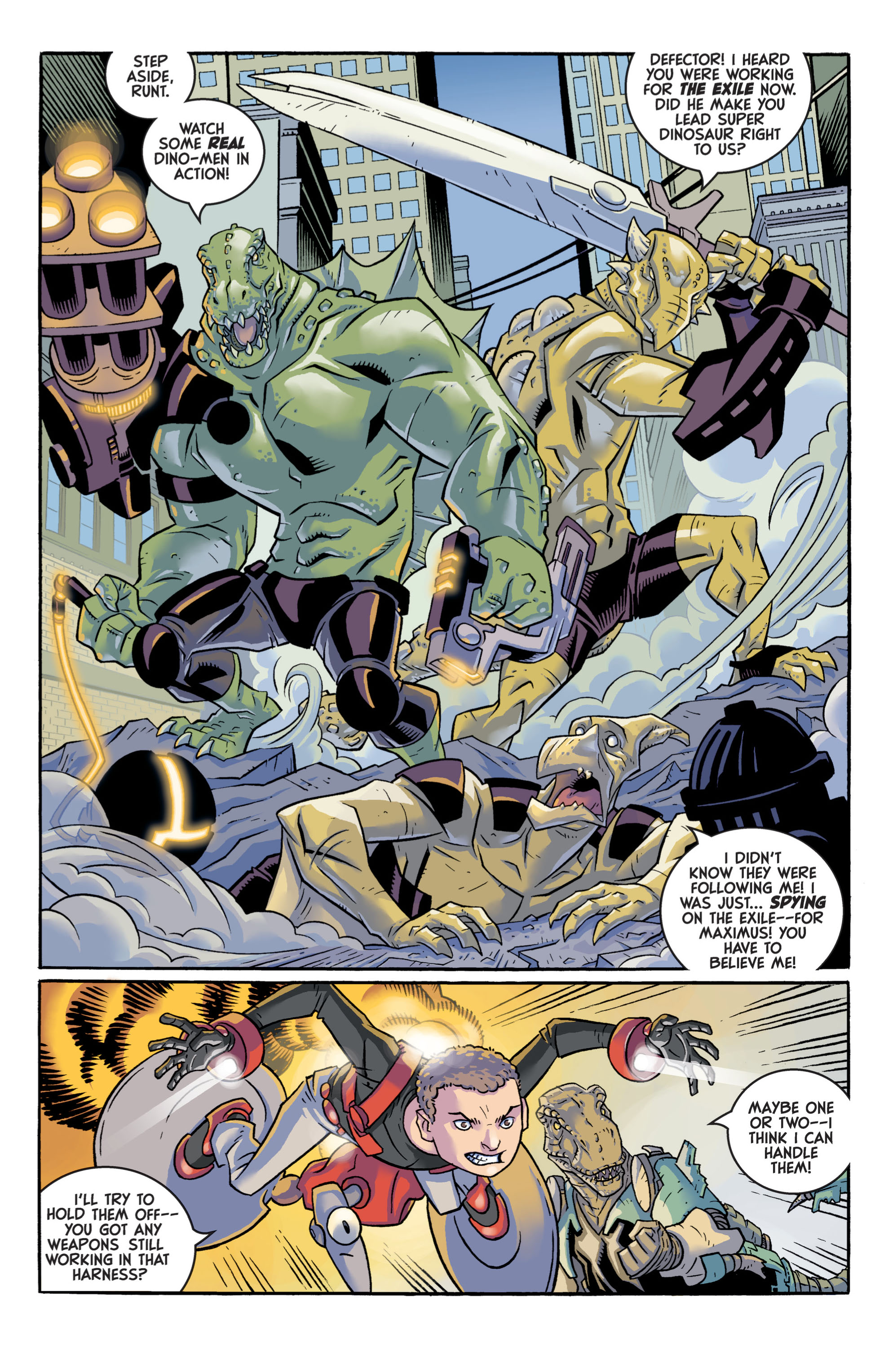 Read online Super Dinosaur (2011) comic -  Issue #4 - 10