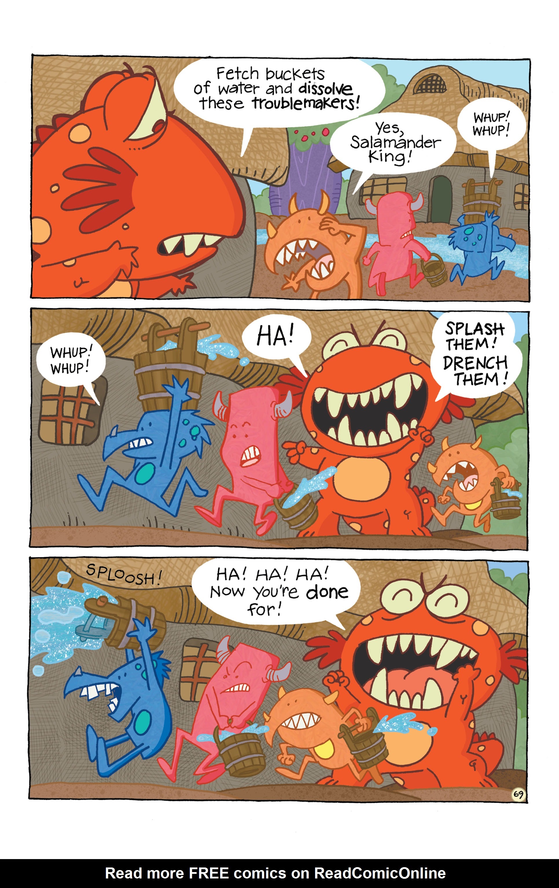 Read online Chibi-Usagi: Attack of the Heebie Chibis comic -  Issue # TPB - 73