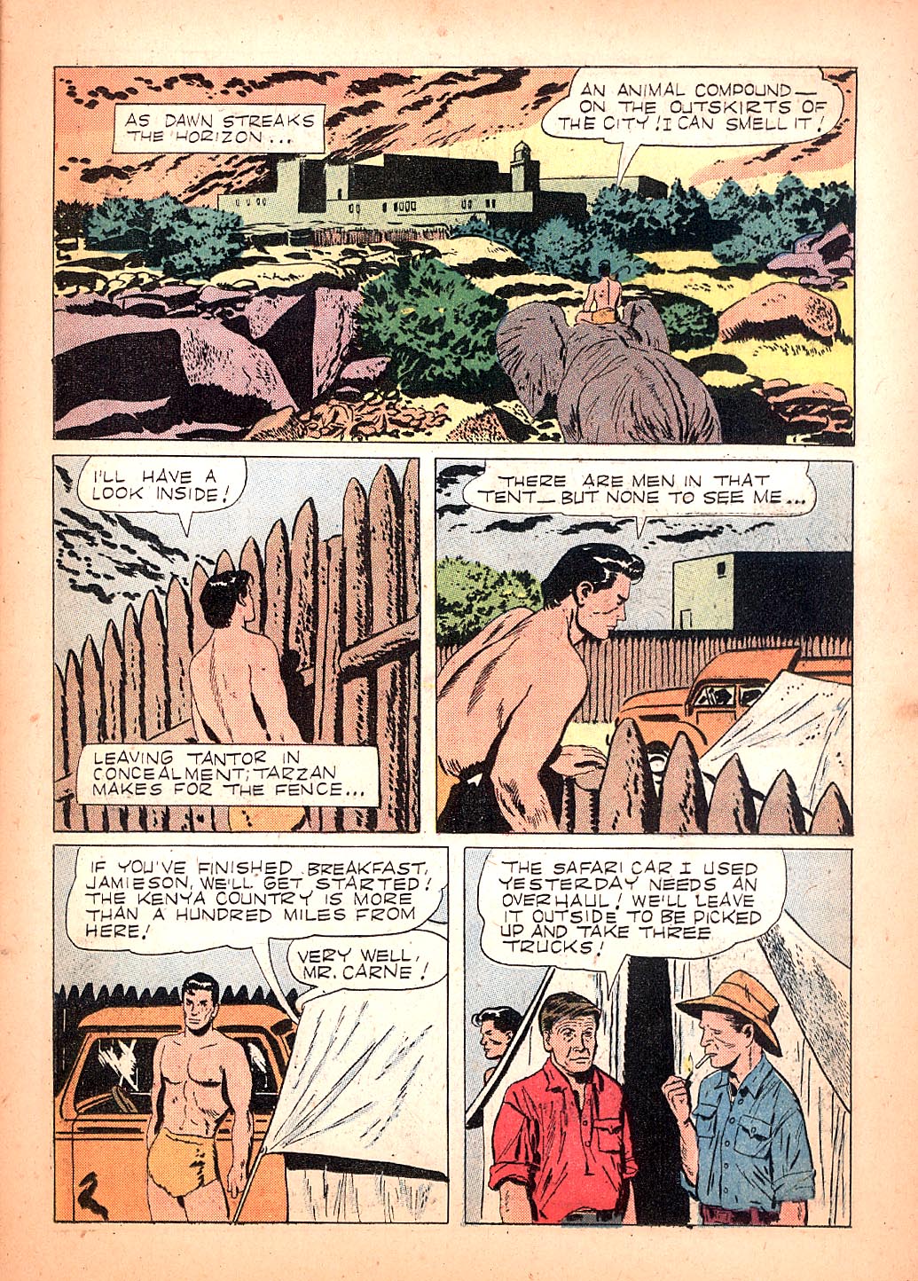 Read online Tarzan (1948) comic -  Issue #69 - 11